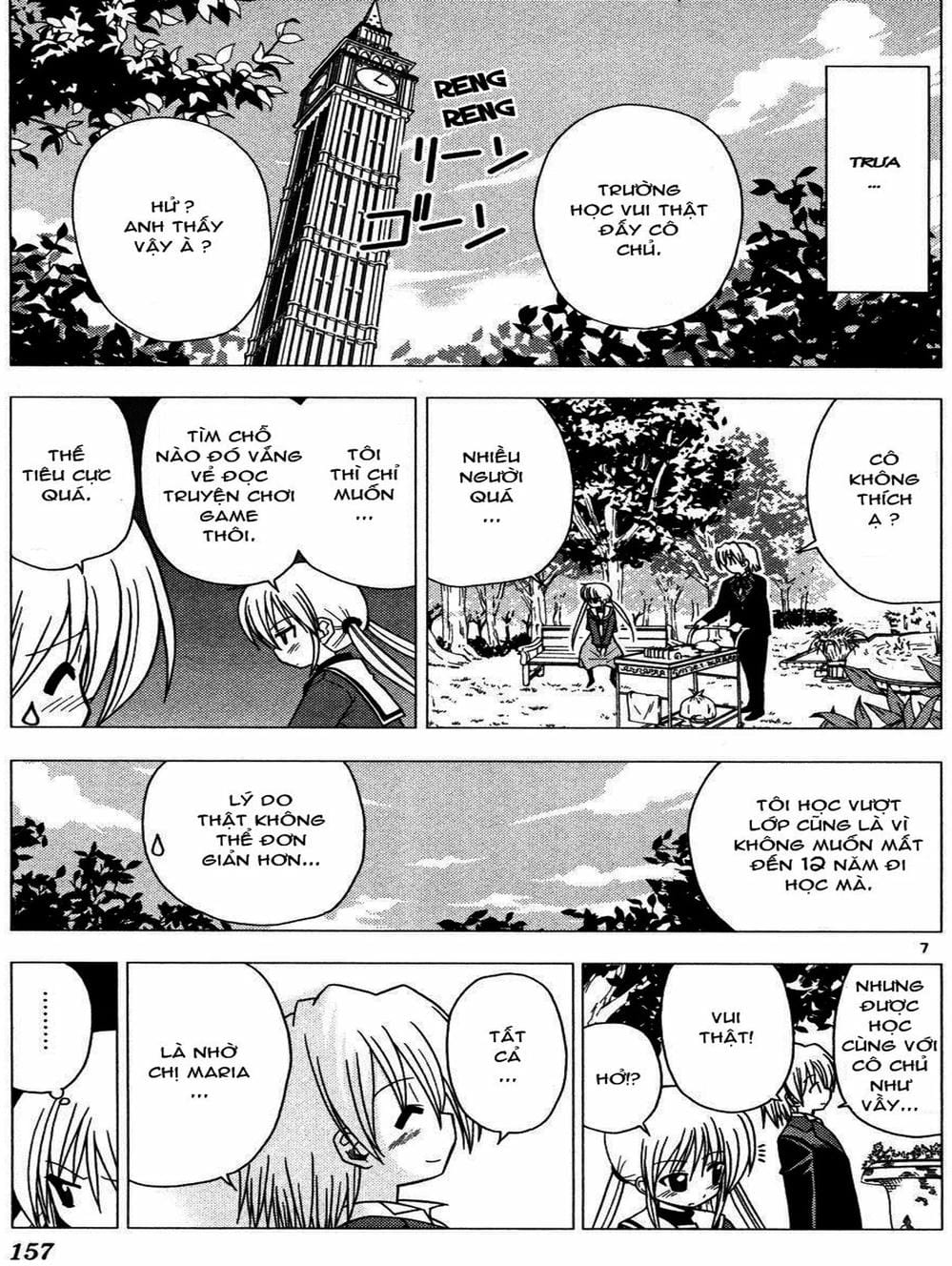 Truyện Tranh Chàng Quản Gia - Hayate No Gotoku trang 4