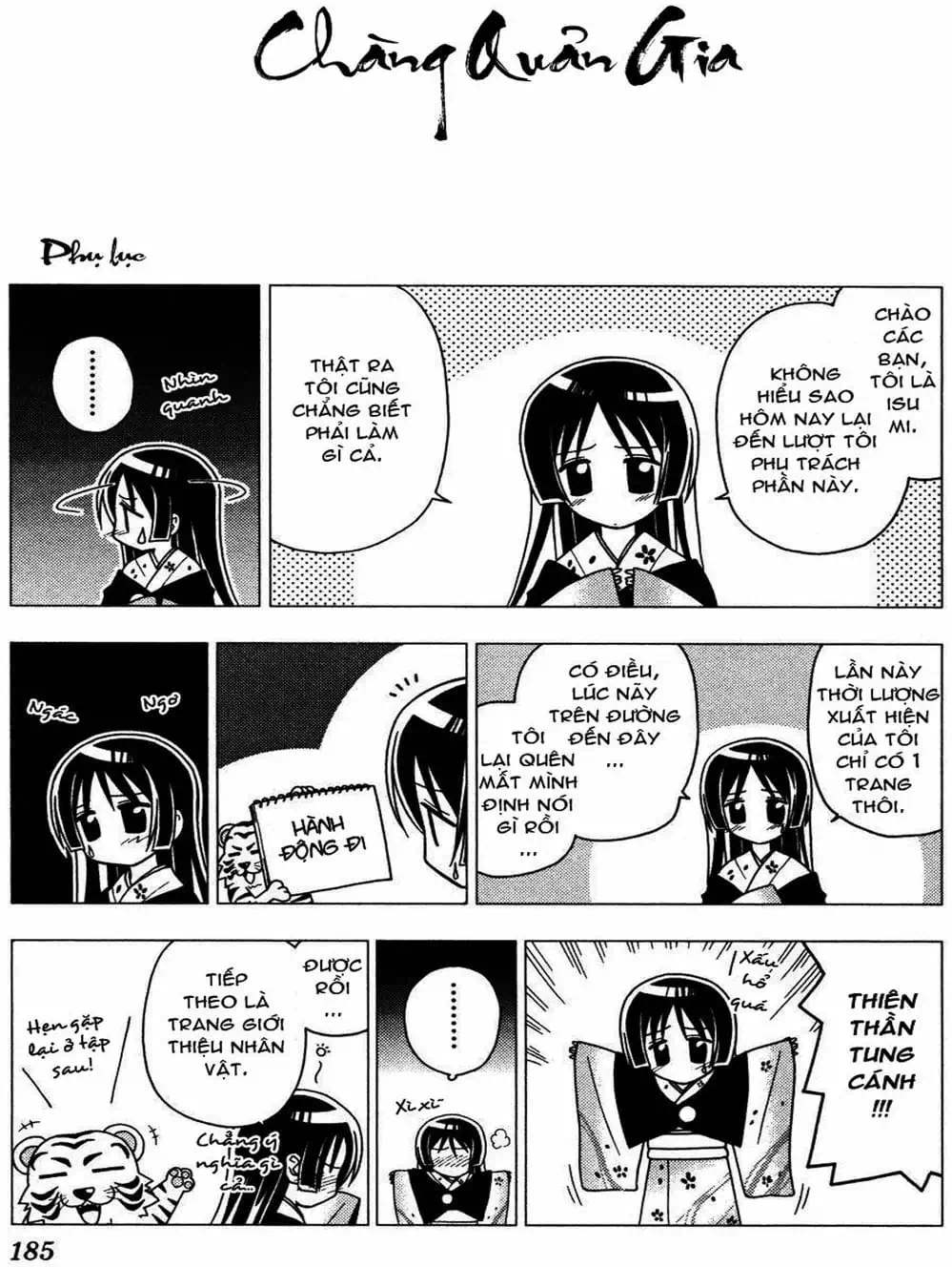 Truyện Tranh Chàng Quản Gia - Hayate No Gotoku trang 4