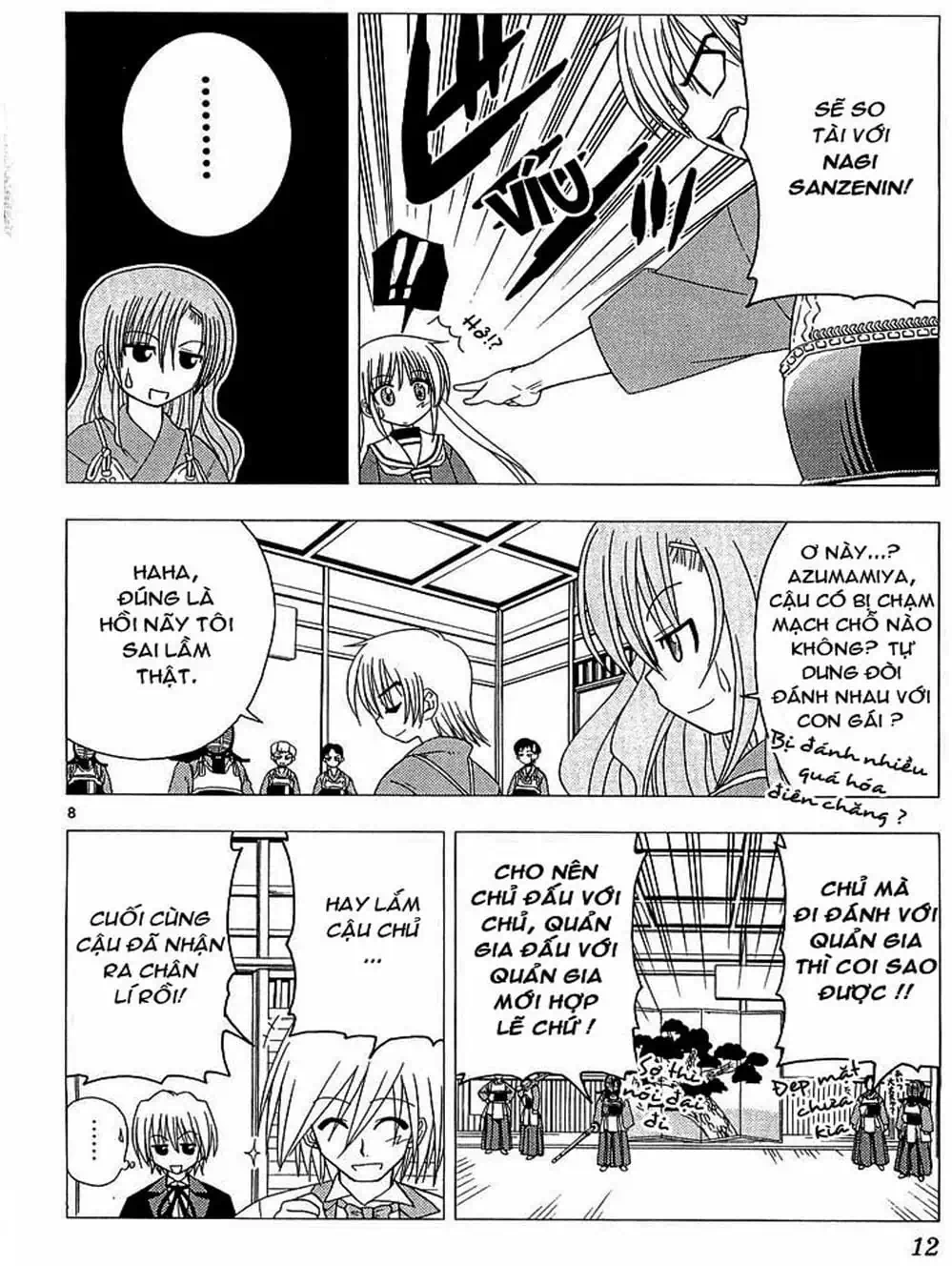 Truyện Tranh Chàng Quản Gia - Hayate No Gotoku trang 4