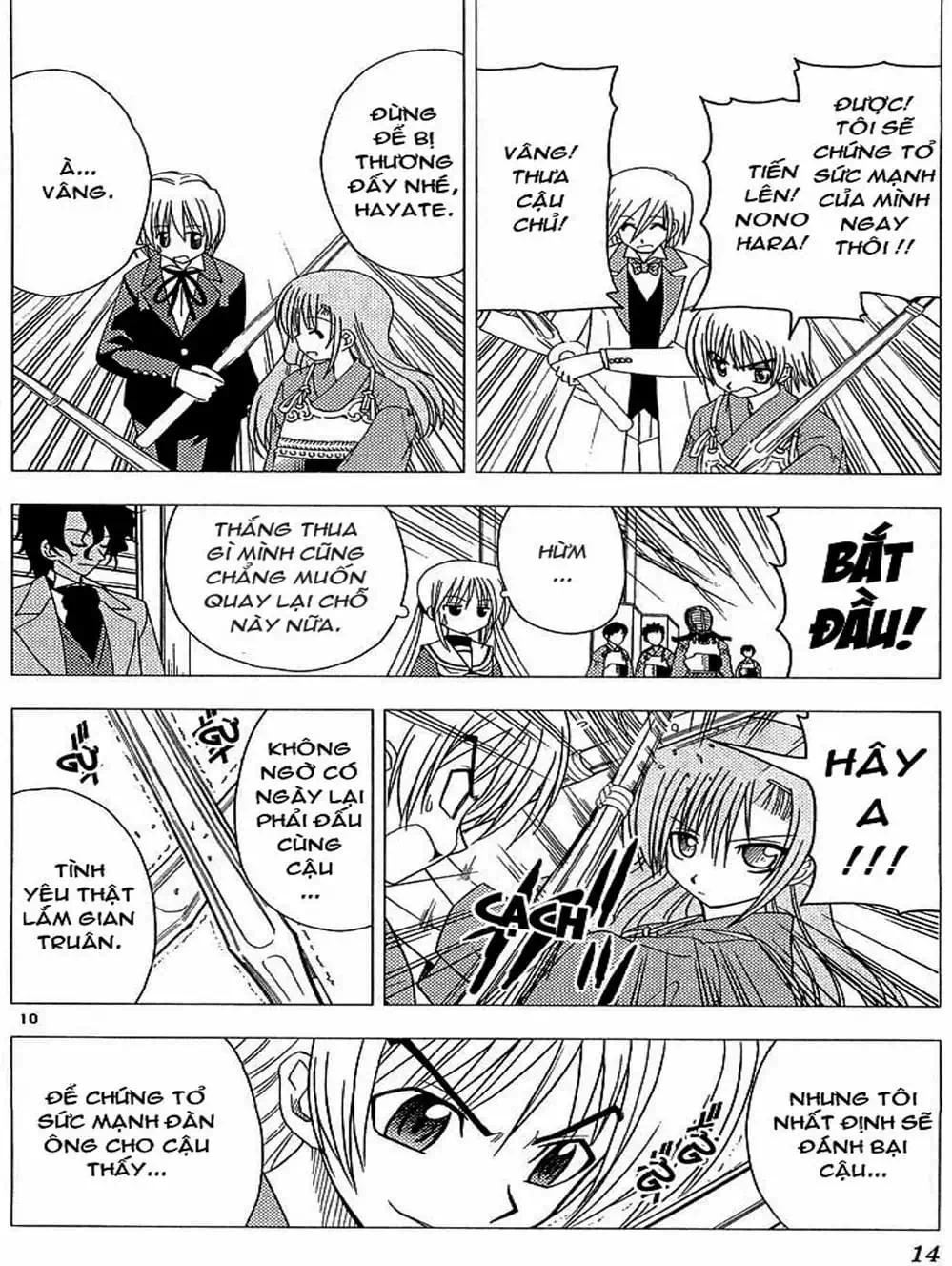 Truyện Tranh Chàng Quản Gia - Hayate No Gotoku trang 4