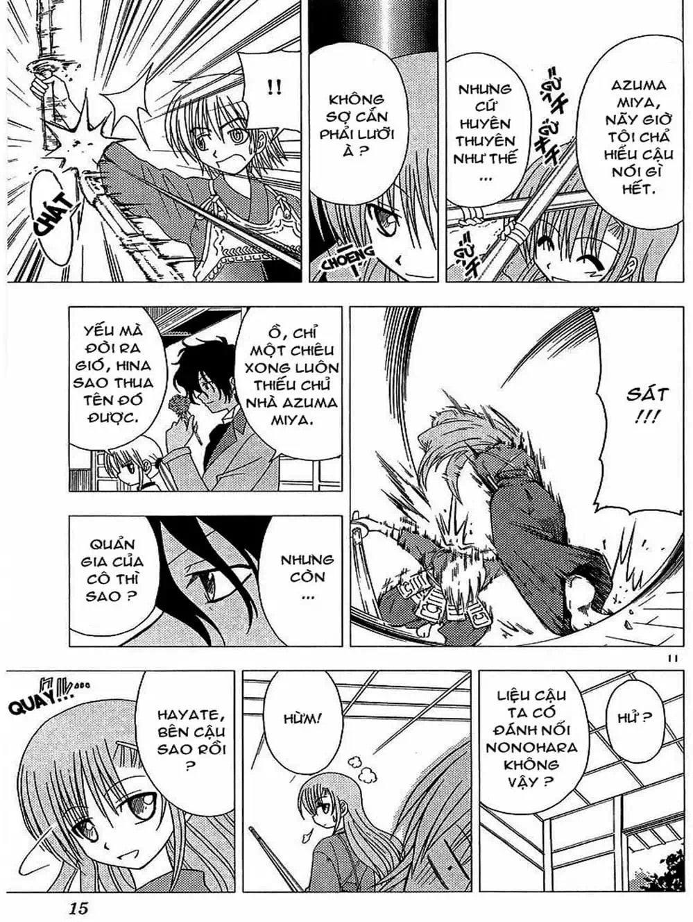 Truyện Tranh Chàng Quản Gia - Hayate No Gotoku trang 4