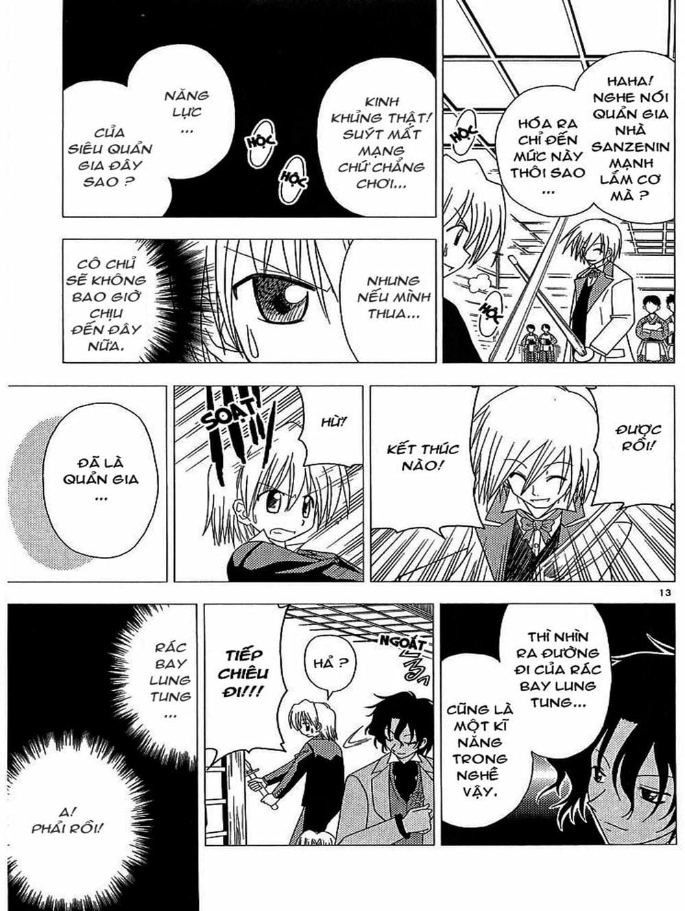 Truyện Tranh Chàng Quản Gia - Hayate No Gotoku trang 4