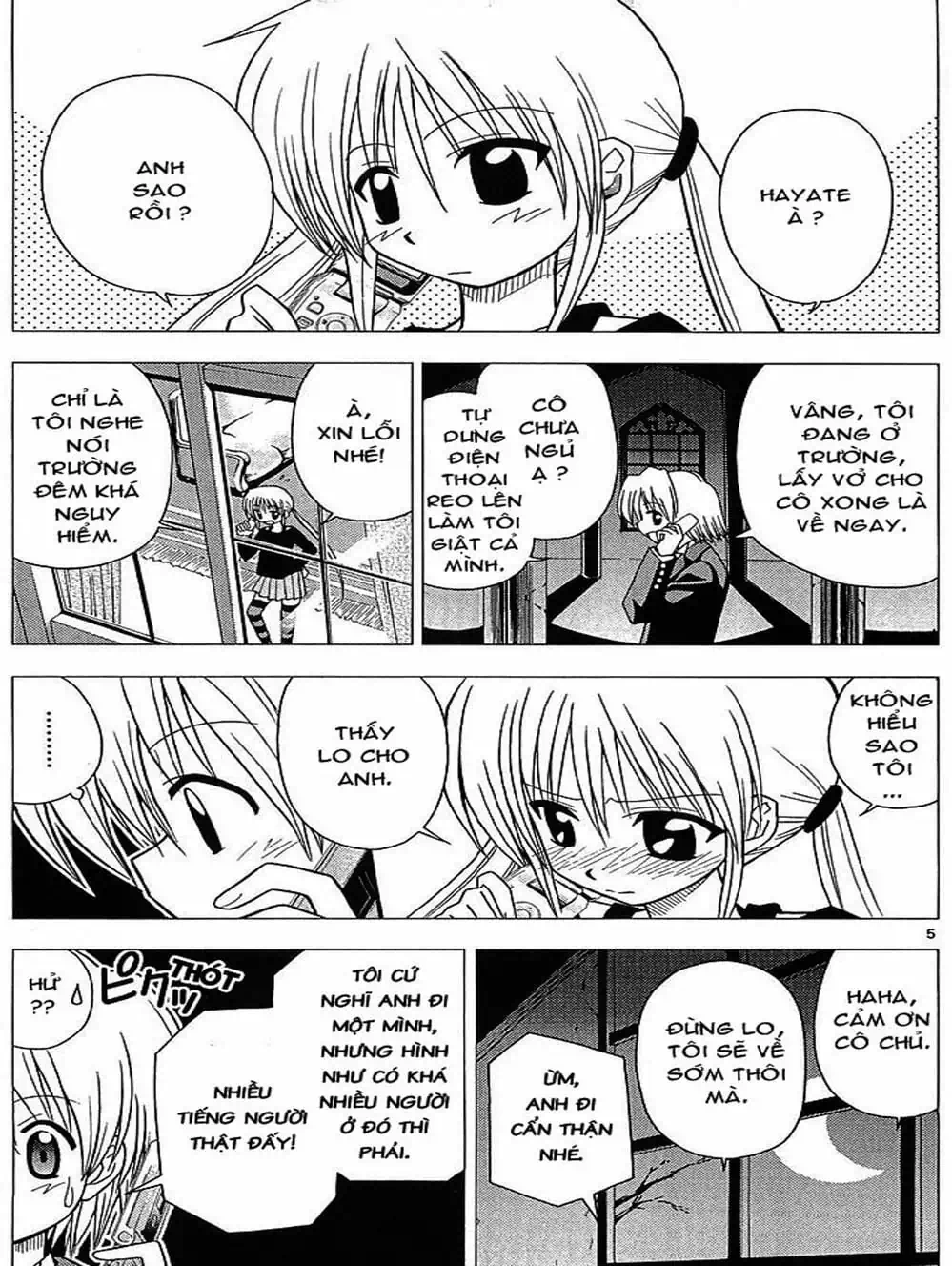 Truyện Tranh Chàng Quản Gia - Hayate No Gotoku trang 4