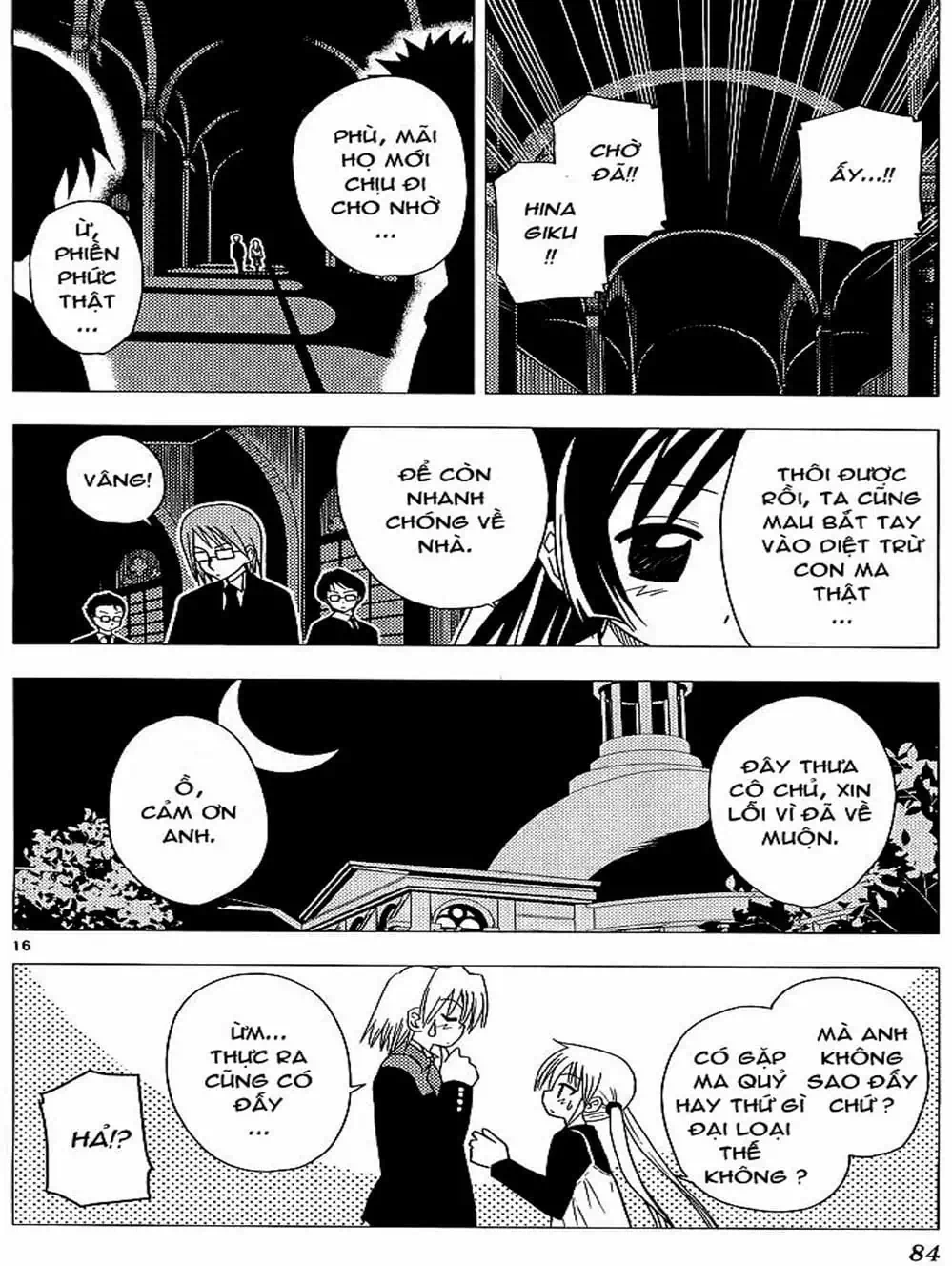 Truyện Tranh Chàng Quản Gia - Hayate No Gotoku trang 4