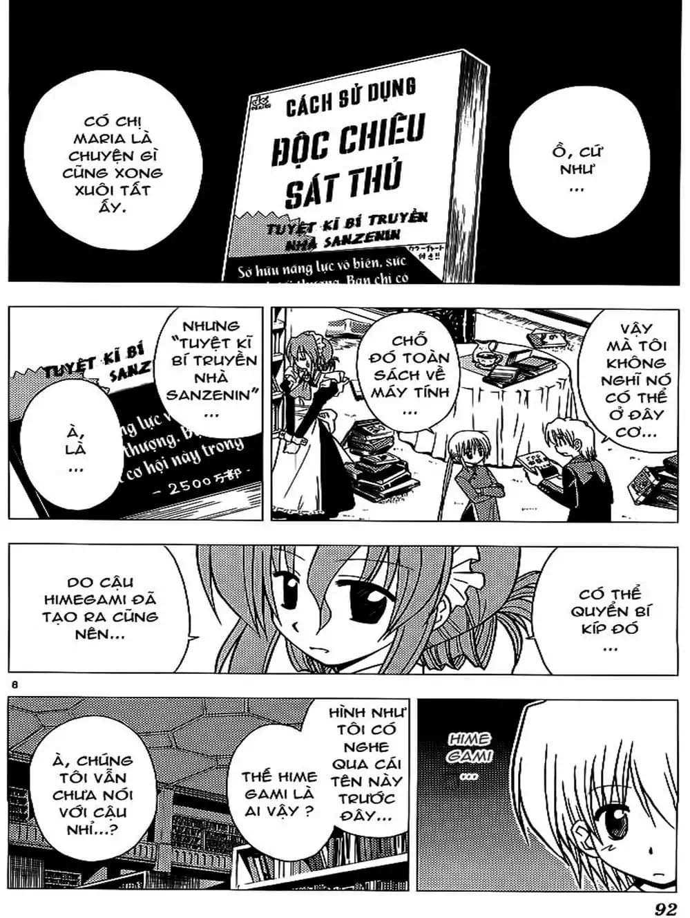 Truyện Tranh Chàng Quản Gia - Hayate No Gotoku trang 4