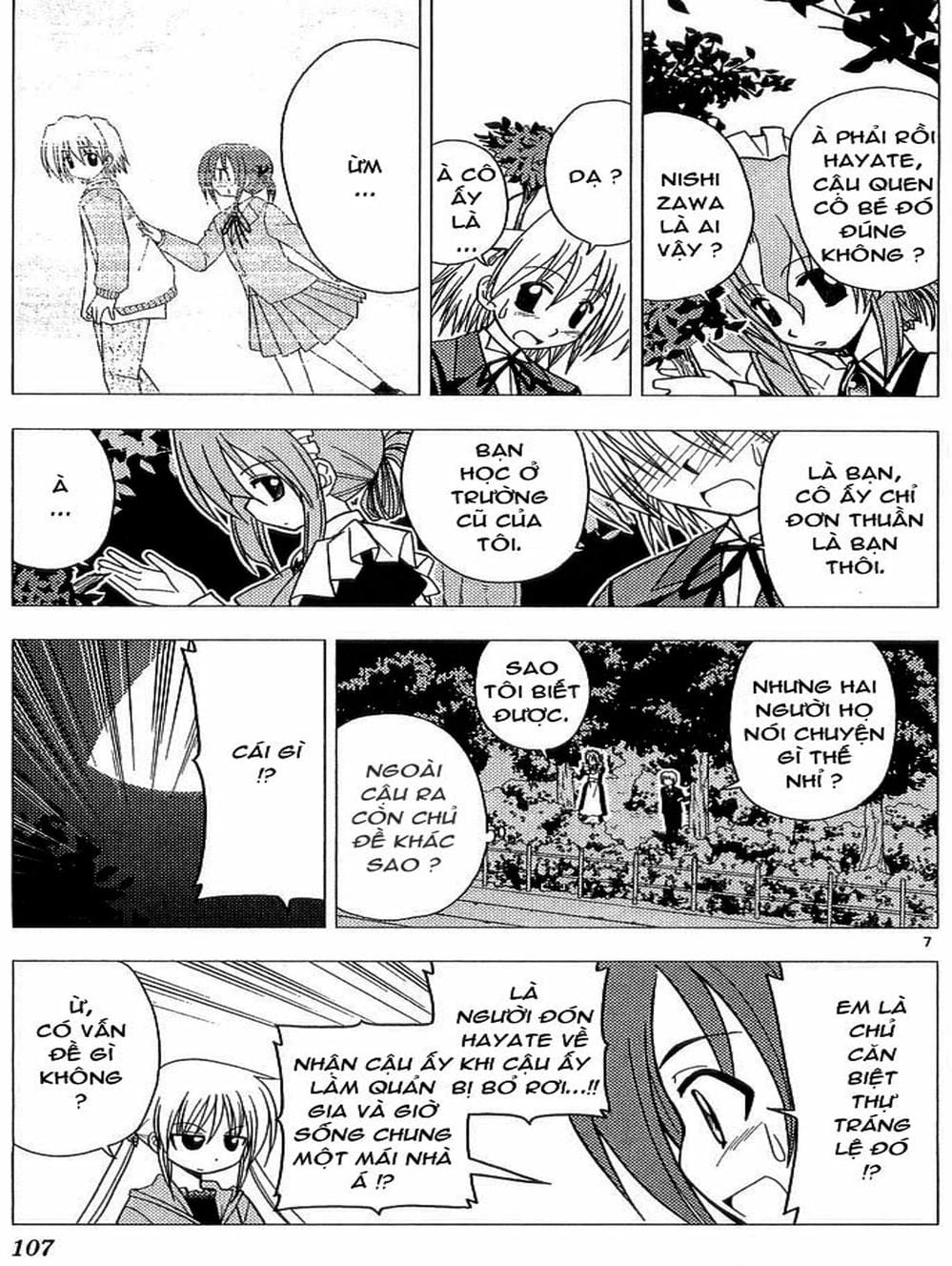 Truyện Tranh Chàng Quản Gia - Hayate No Gotoku trang 4