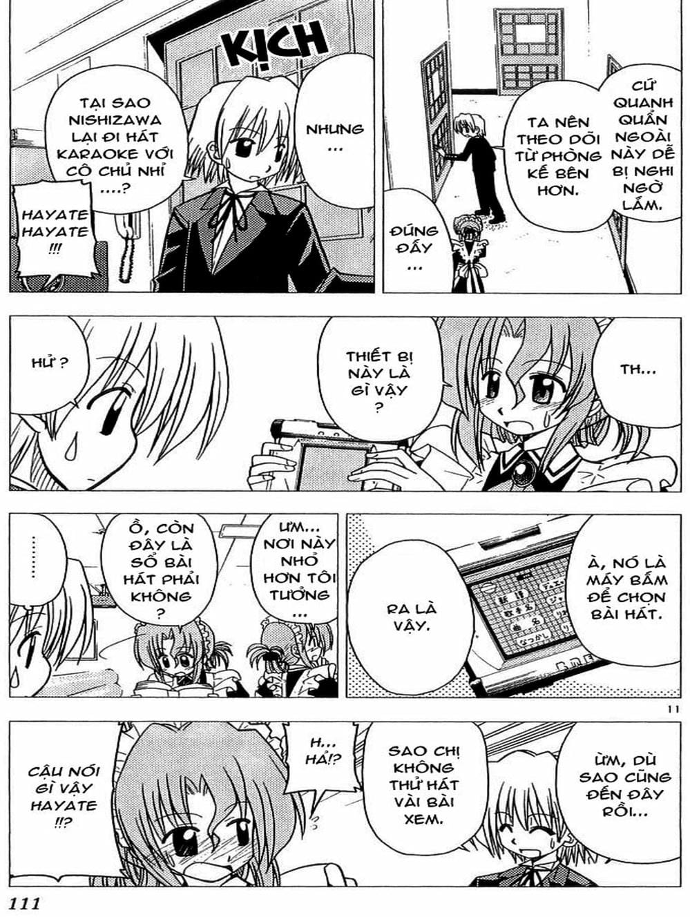 Truyện Tranh Chàng Quản Gia - Hayate No Gotoku trang 4