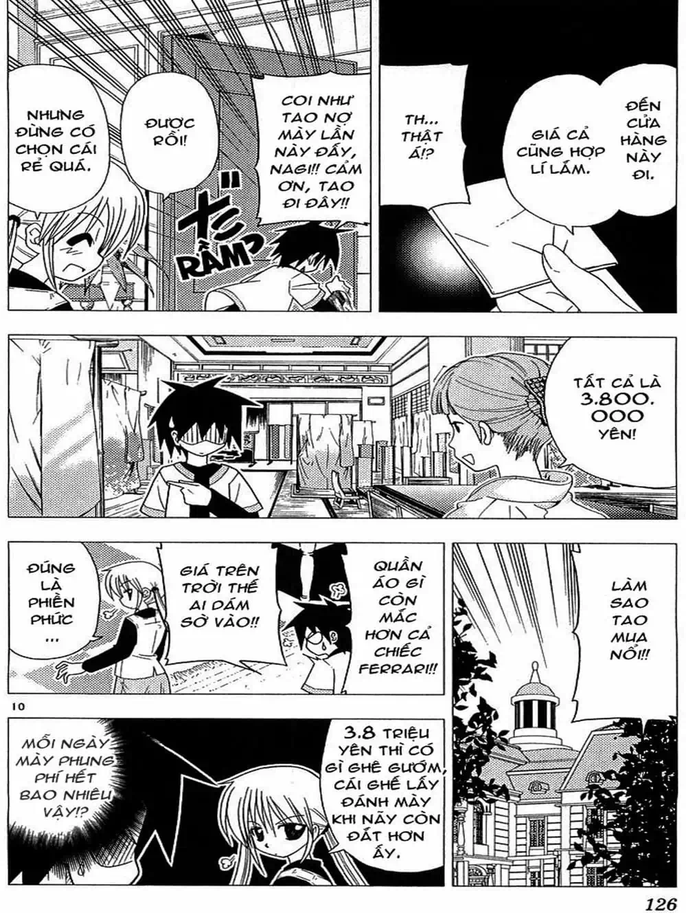 Truyện Tranh Chàng Quản Gia - Hayate No Gotoku trang 4