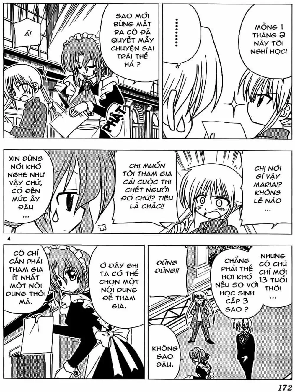 Truyện Tranh Chàng Quản Gia - Hayate No Gotoku trang 4