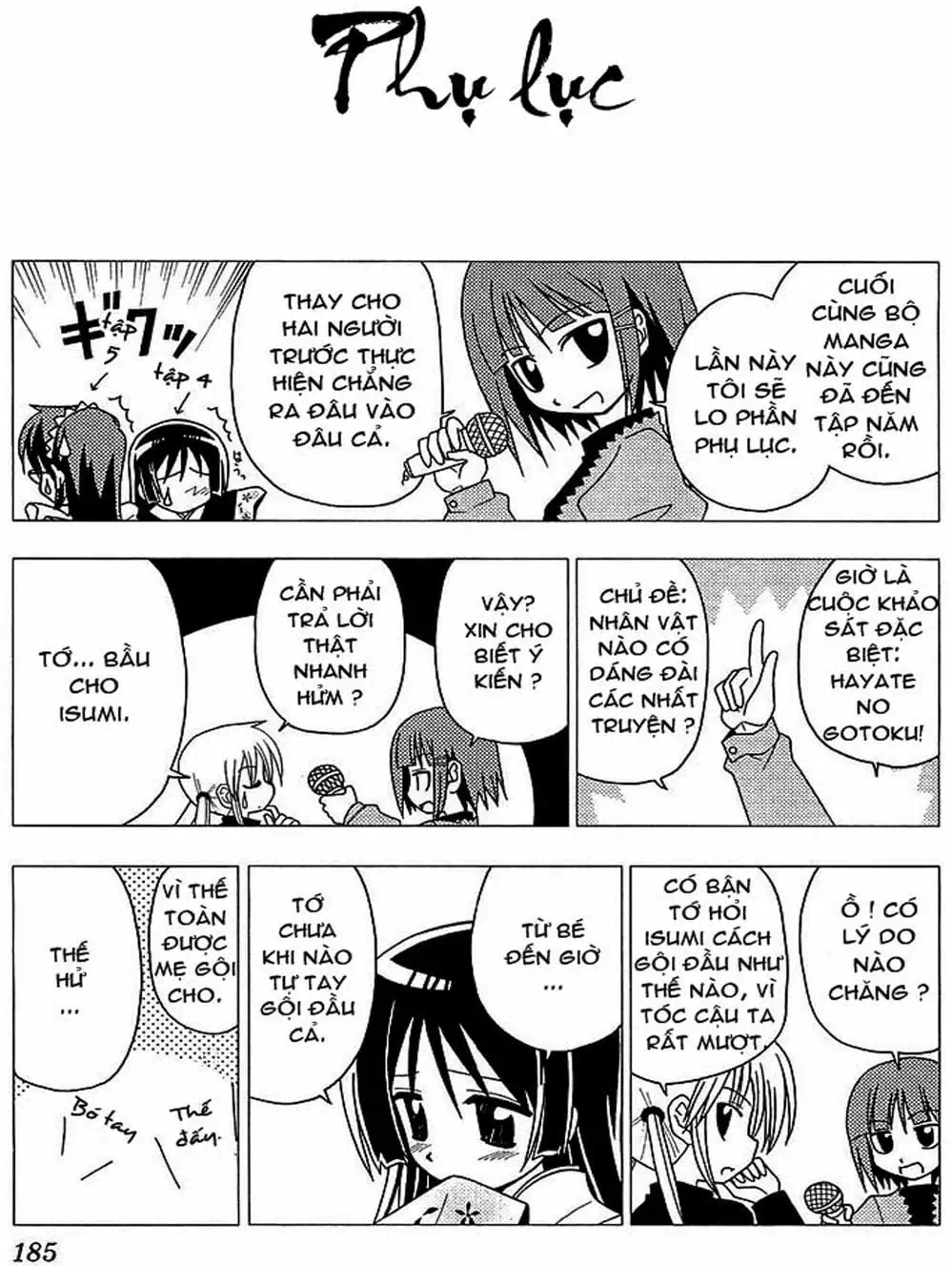 Truyện Tranh Chàng Quản Gia - Hayate No Gotoku trang 4