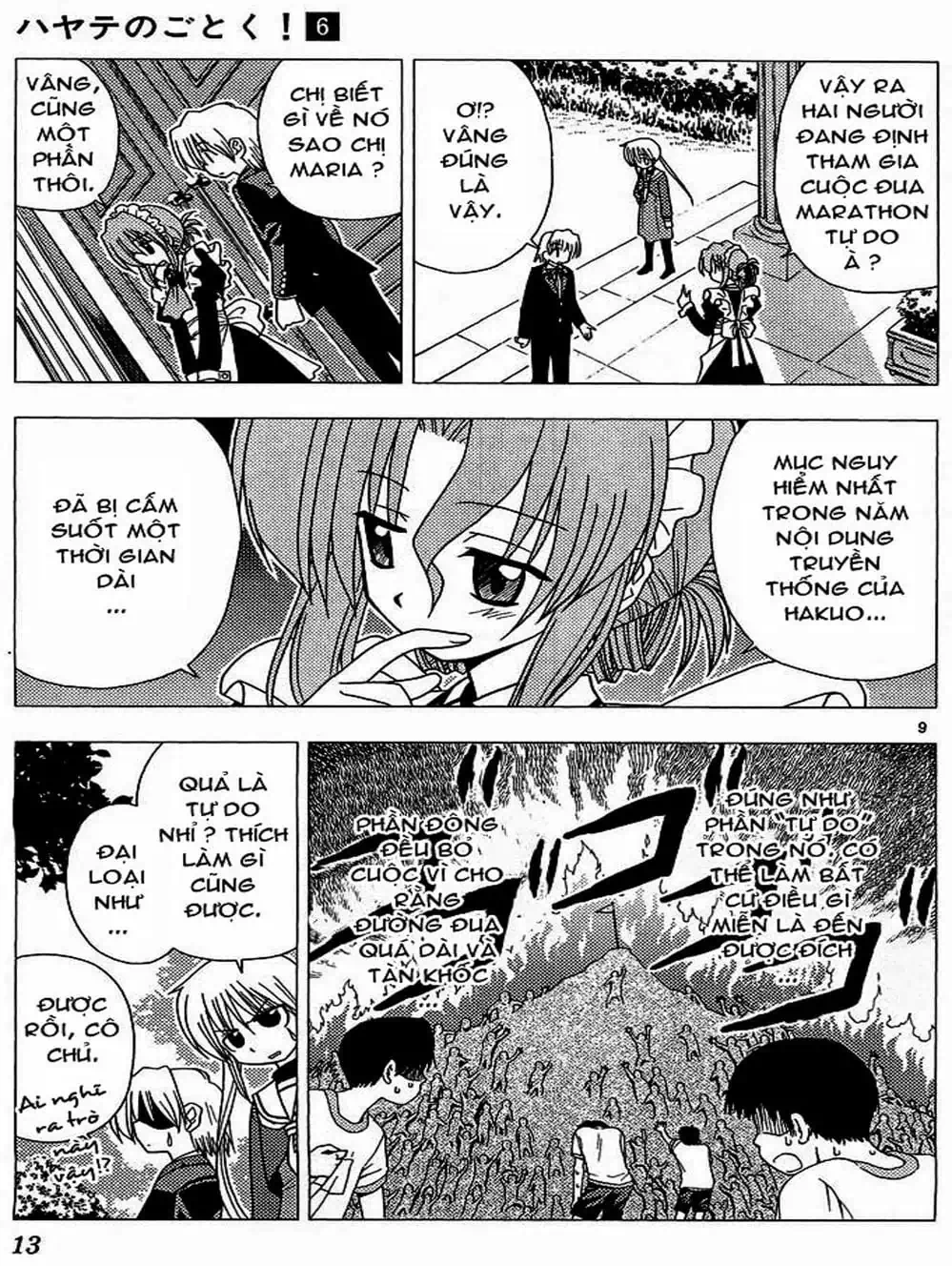 Truyện Tranh Chàng Quản Gia - Hayate No Gotoku trang 4