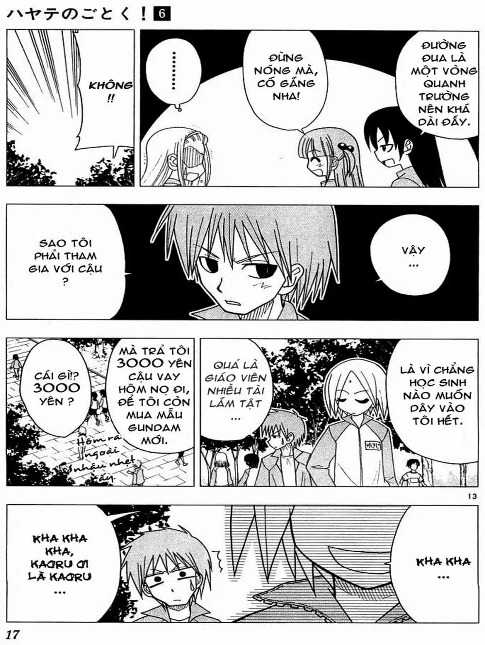 Truyện Tranh Chàng Quản Gia - Hayate No Gotoku trang 4