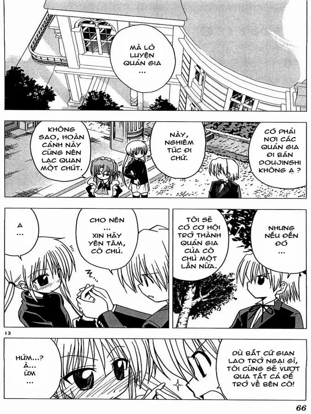 Truyện Tranh Chàng Quản Gia - Hayate No Gotoku trang 4