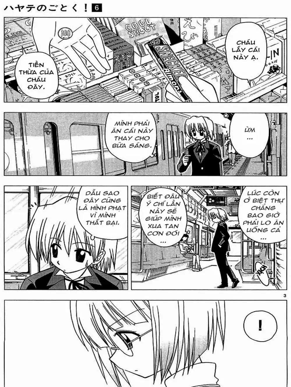 Truyện Tranh Chàng Quản Gia - Hayate No Gotoku trang 4