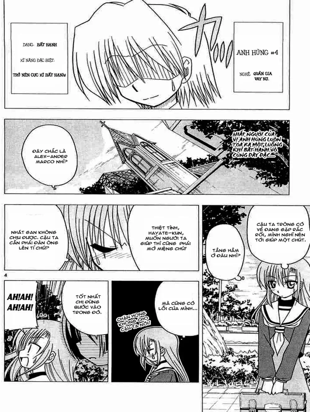Truyện Tranh Chàng Quản Gia - Hayate No Gotoku trang 4