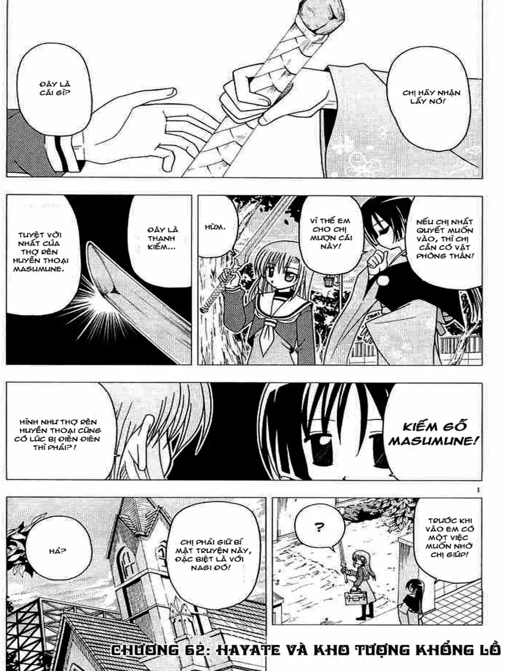 Truyện Tranh Chàng Quản Gia - Hayate No Gotoku trang 4