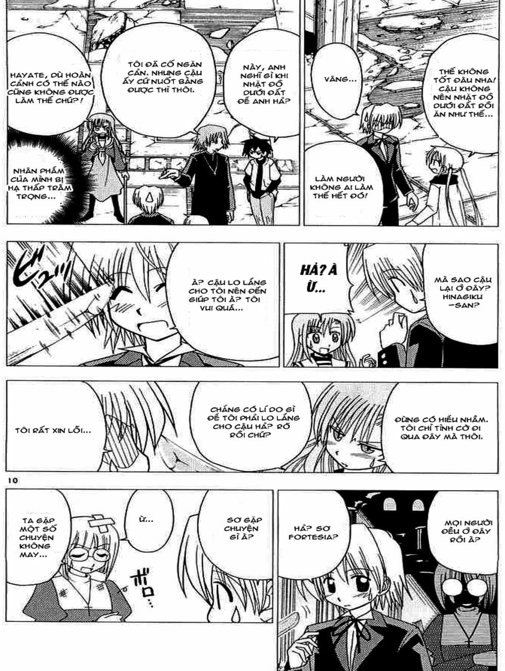 Truyện Tranh Chàng Quản Gia - Hayate No Gotoku trang 4