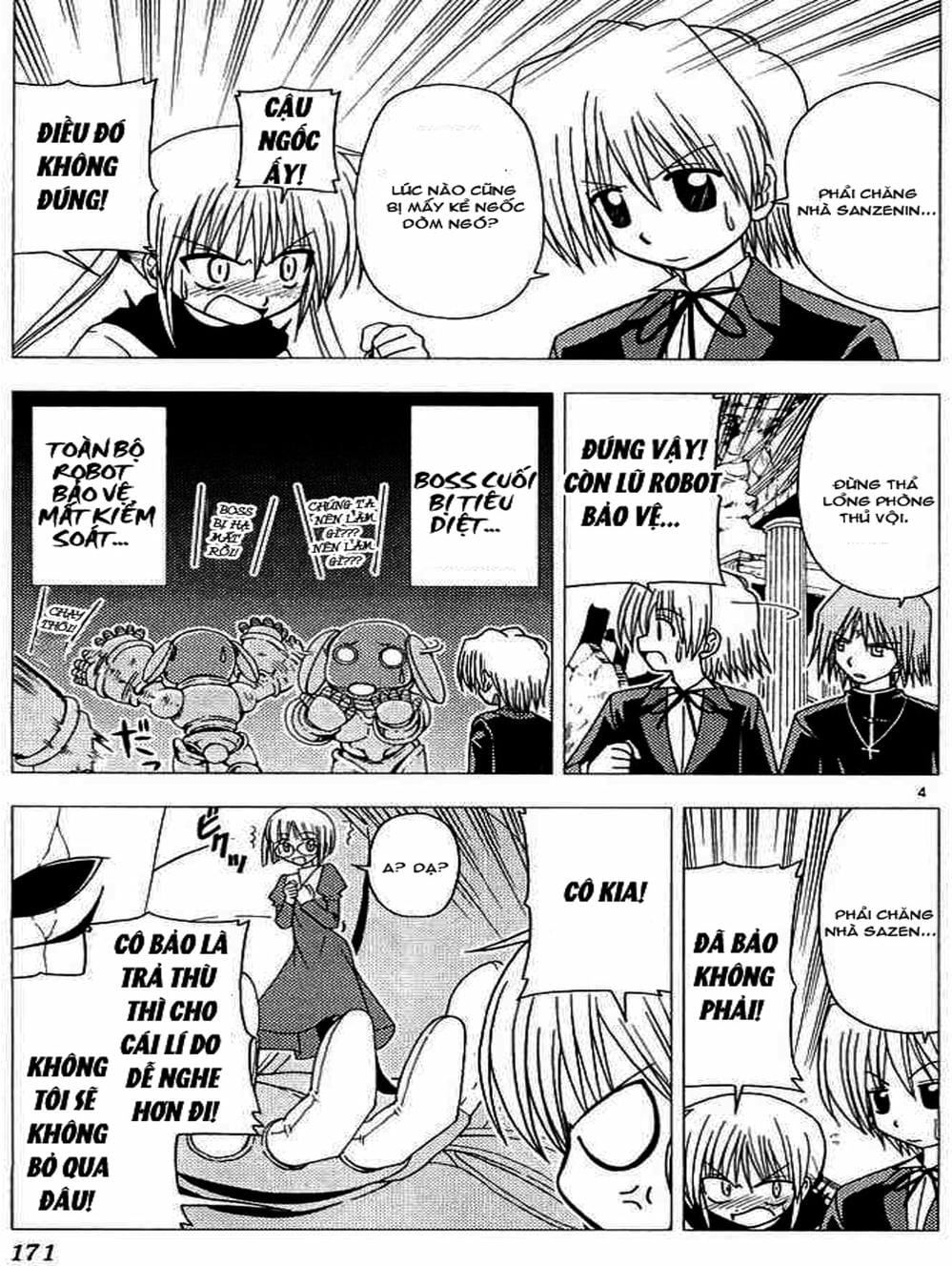 Truyện Tranh Chàng Quản Gia - Hayate No Gotoku trang 4