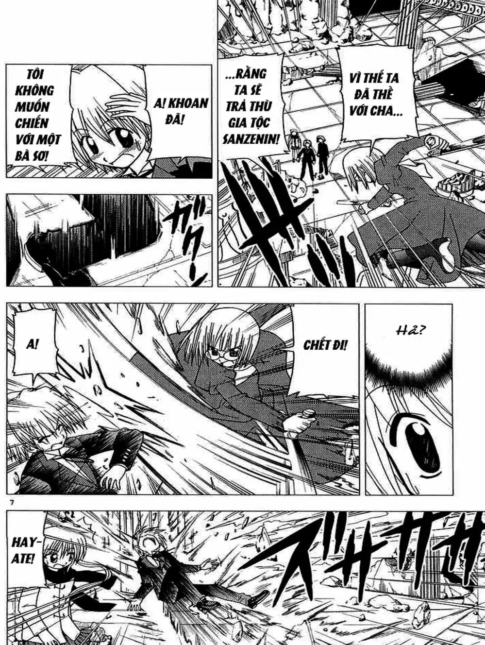 Truyện Tranh Chàng Quản Gia - Hayate No Gotoku trang 4