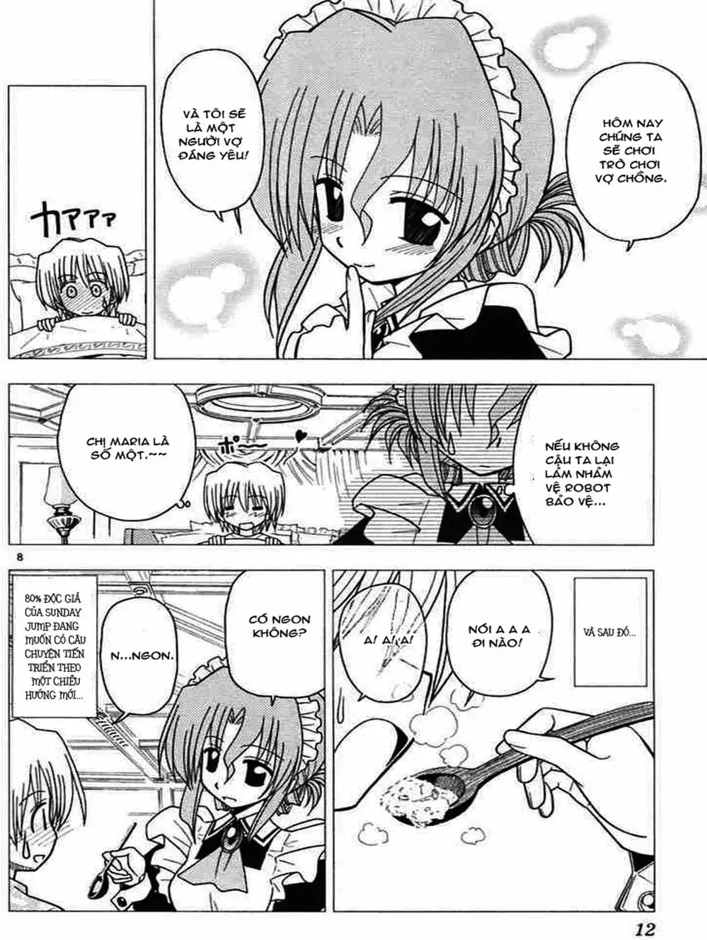 Truyện Tranh Chàng Quản Gia - Hayate No Gotoku trang 4