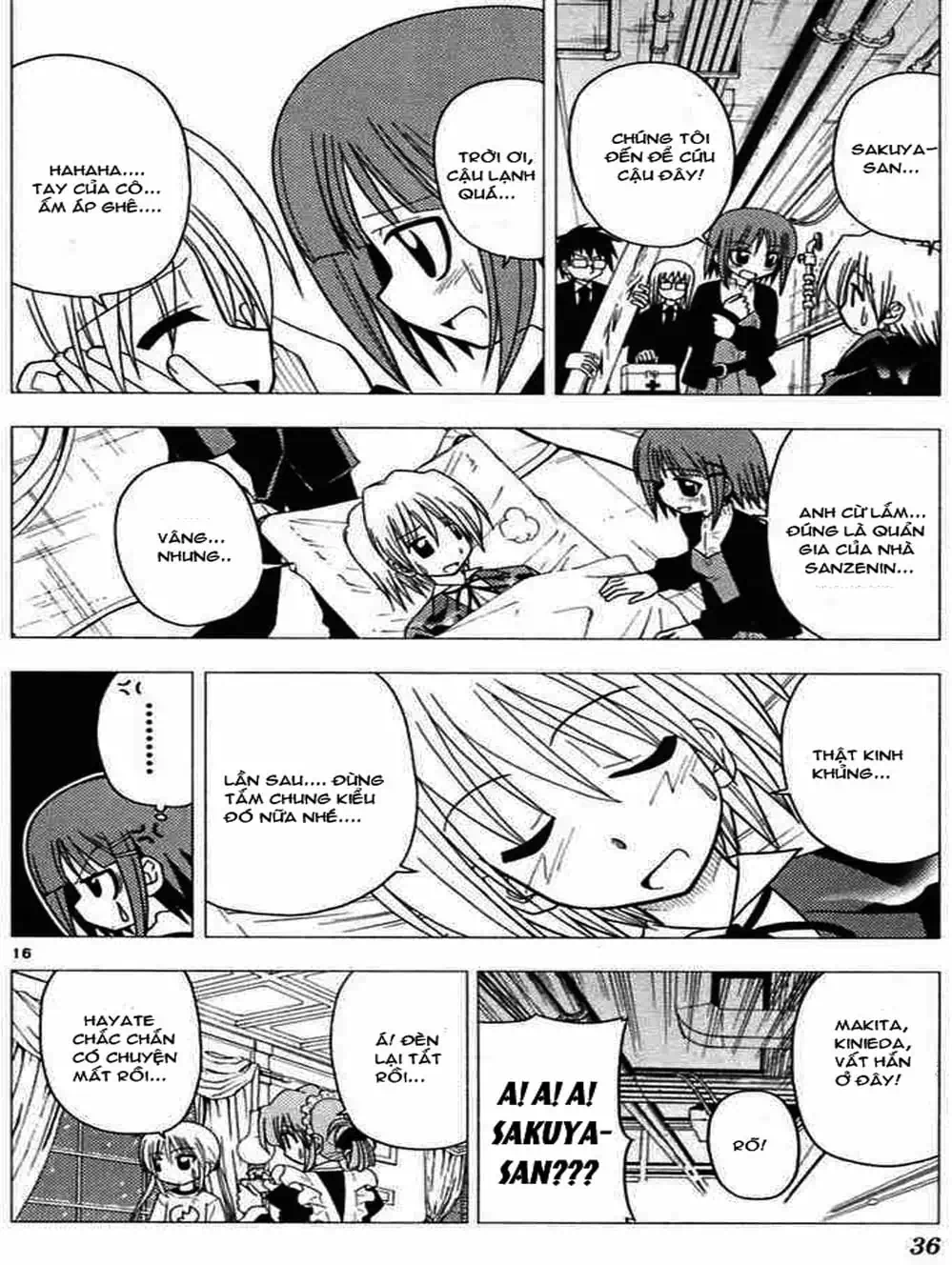 Truyện Tranh Chàng Quản Gia - Hayate No Gotoku trang 4