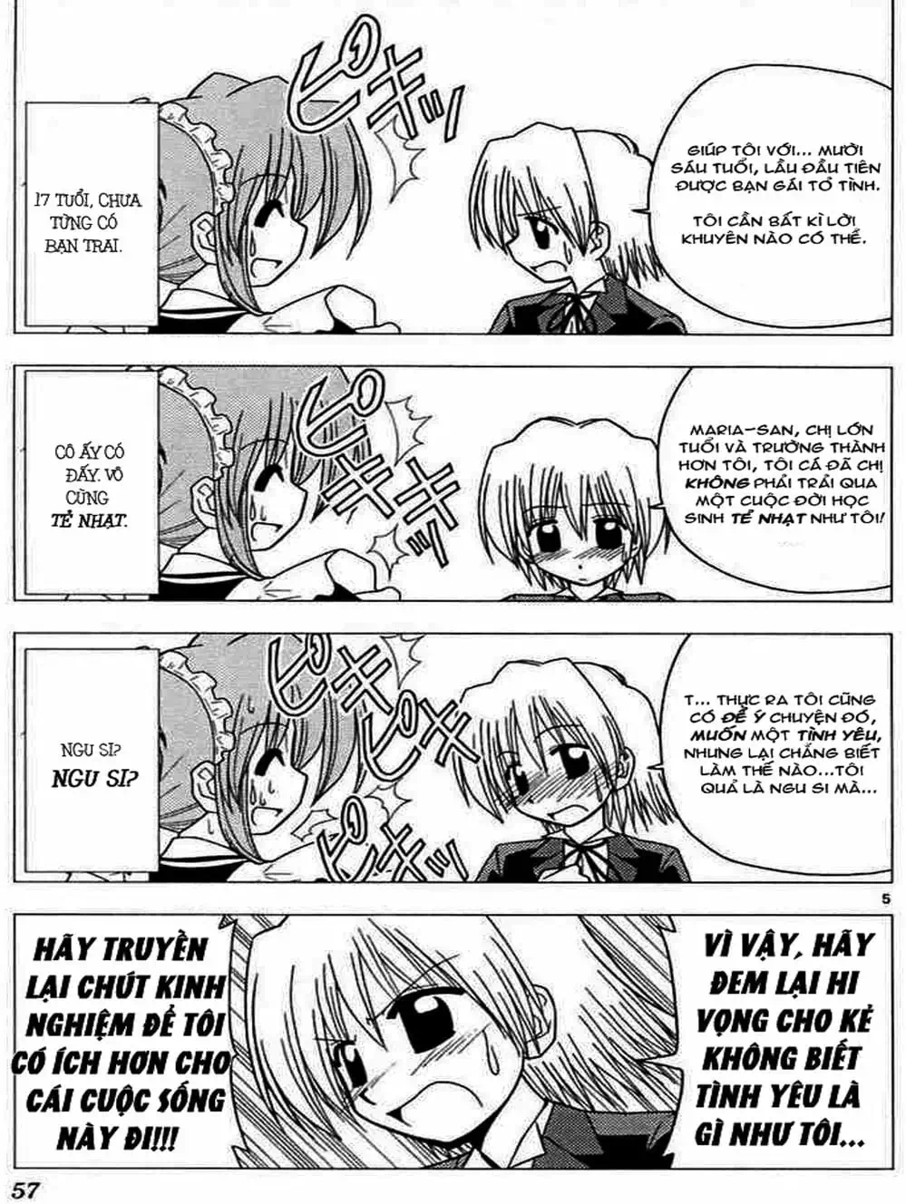 Truyện Tranh Chàng Quản Gia - Hayate No Gotoku trang 4