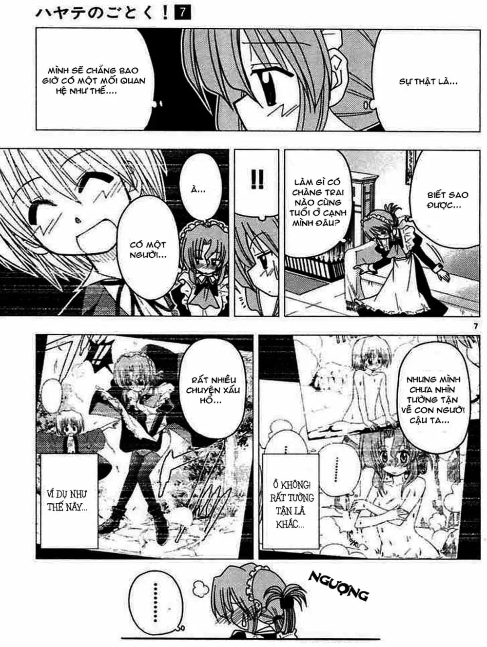 Truyện Tranh Chàng Quản Gia - Hayate No Gotoku trang 4