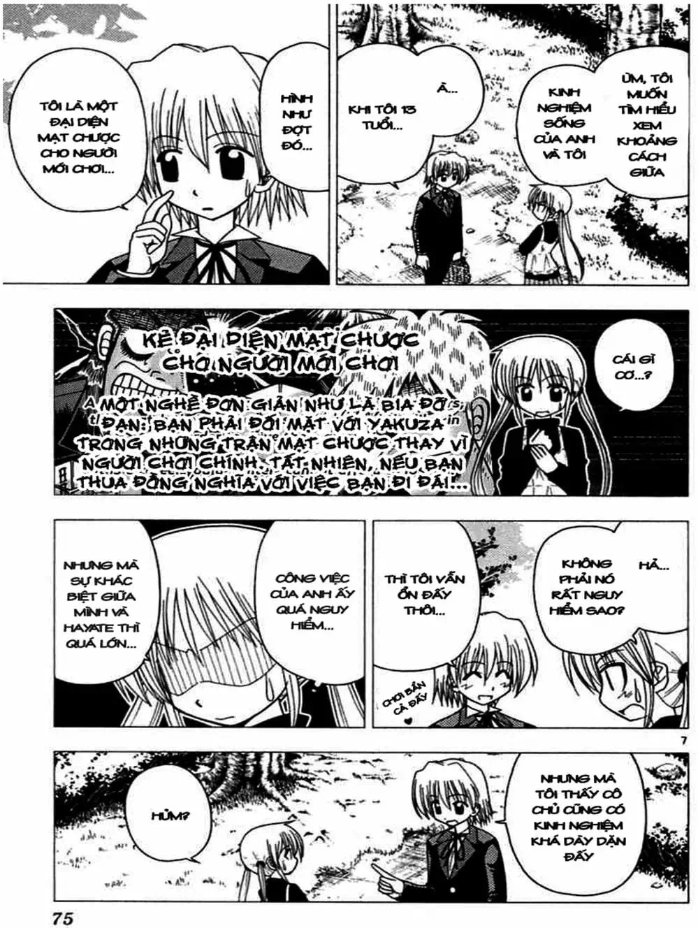 Truyện Tranh Chàng Quản Gia - Hayate No Gotoku trang 4