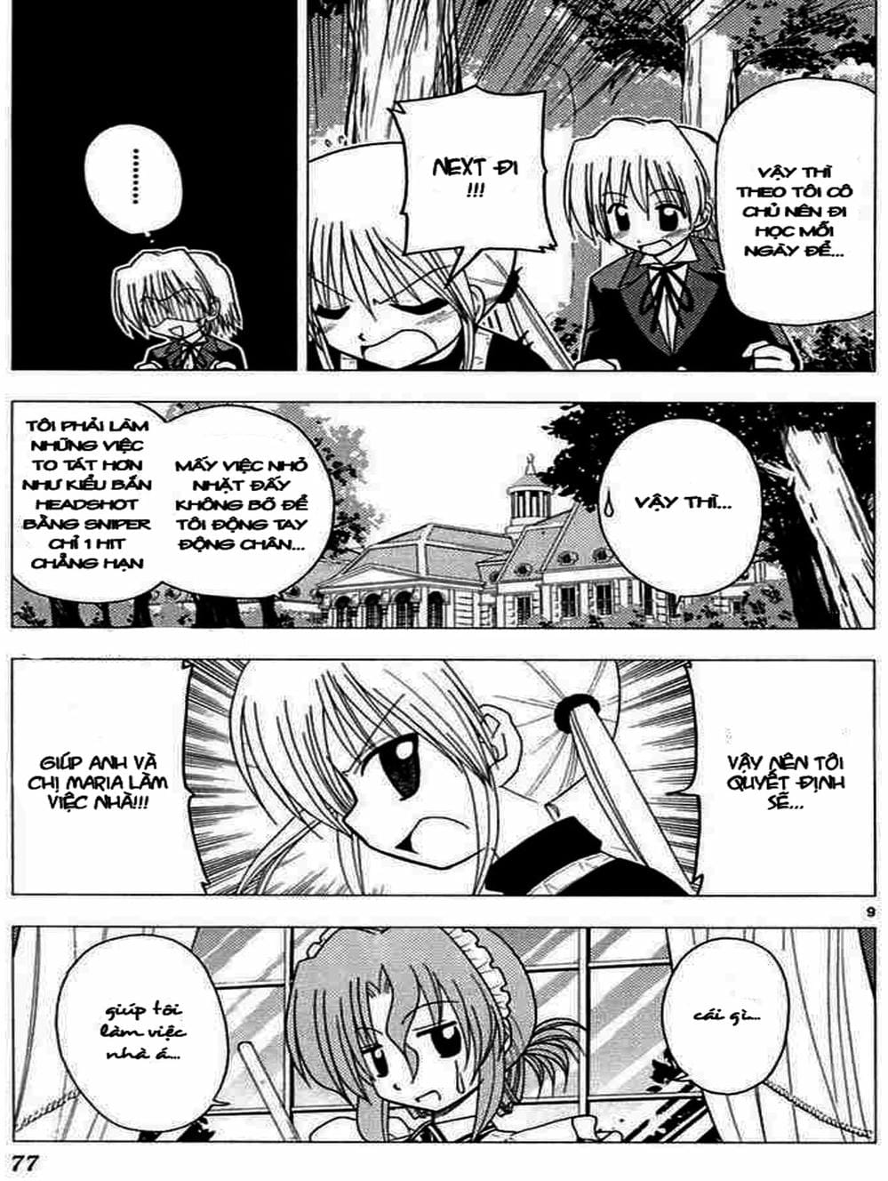 Truyện Tranh Chàng Quản Gia - Hayate No Gotoku trang 4