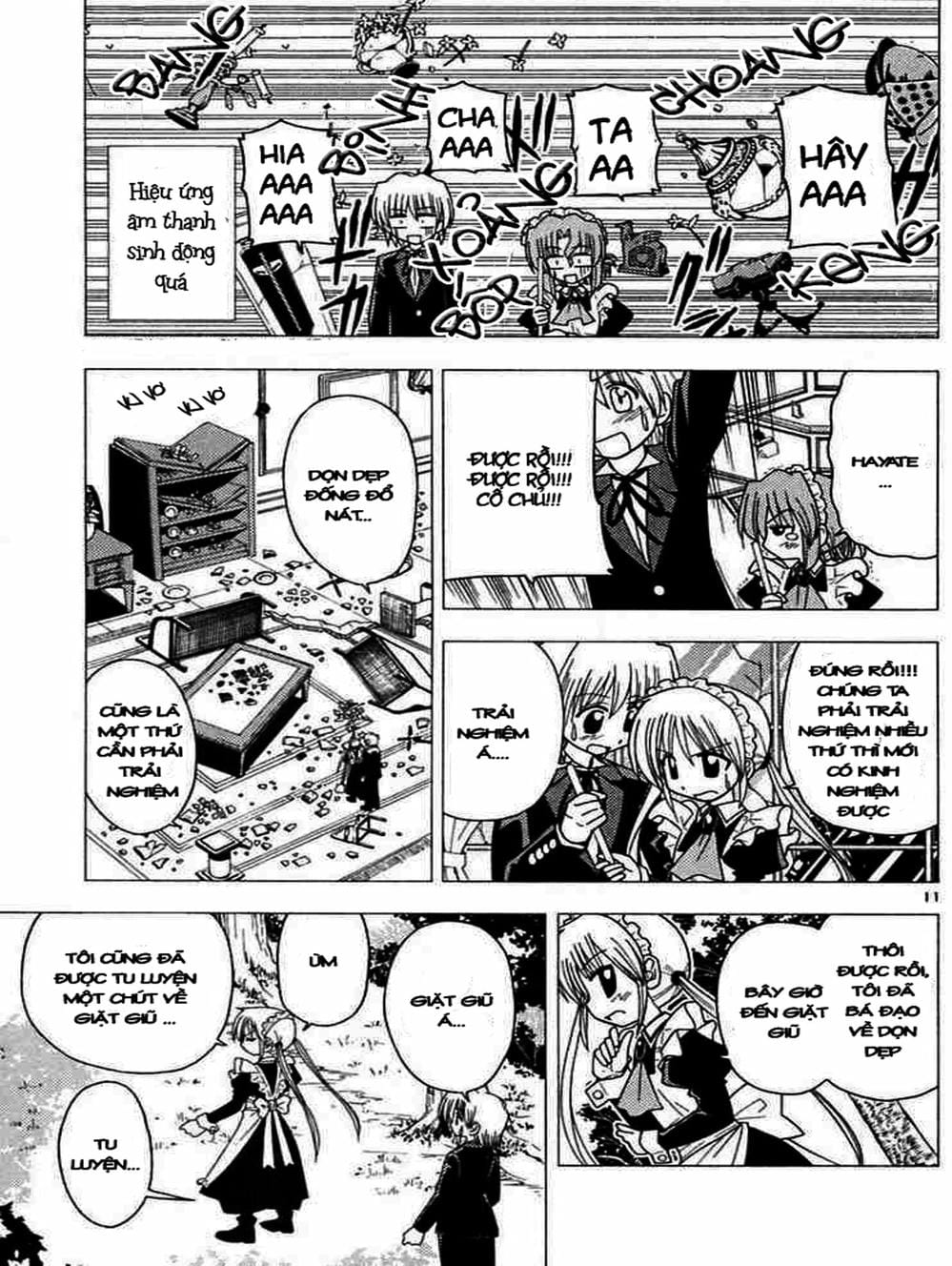 Truyện Tranh Chàng Quản Gia - Hayate No Gotoku trang 4