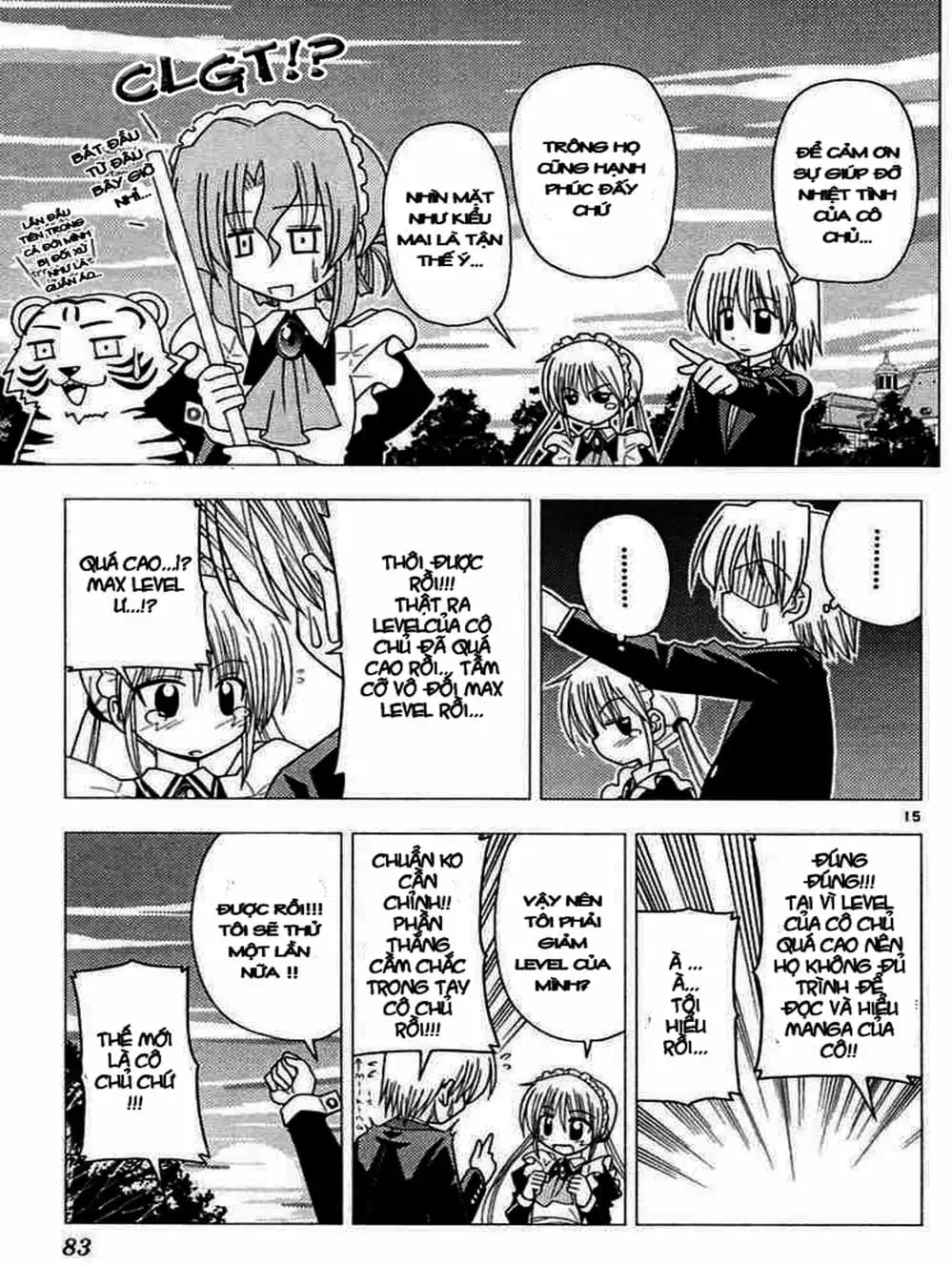 Truyện Tranh Chàng Quản Gia - Hayate No Gotoku trang 4