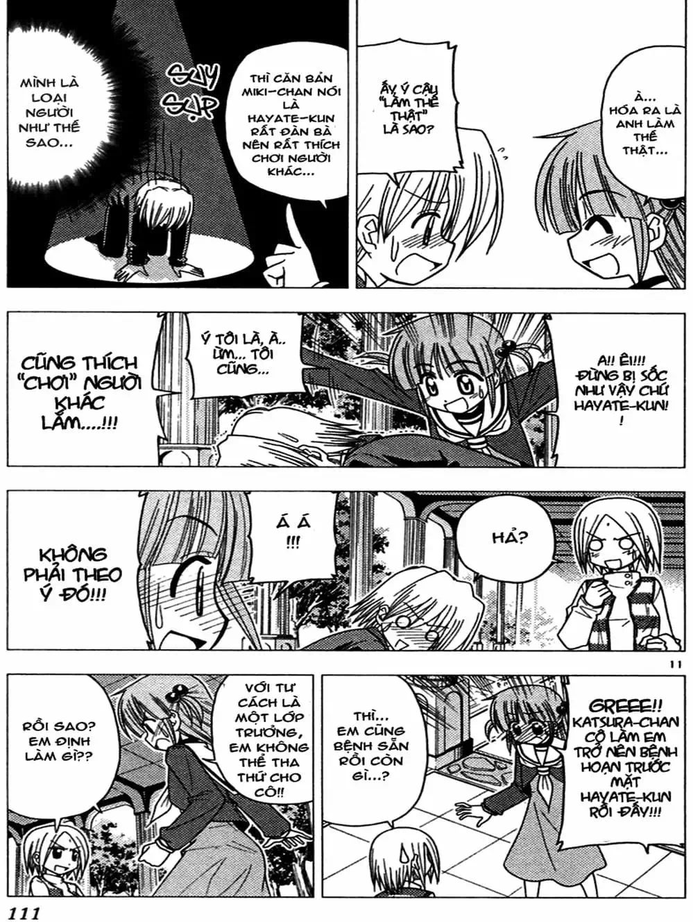 Truyện Tranh Chàng Quản Gia - Hayate No Gotoku trang 4