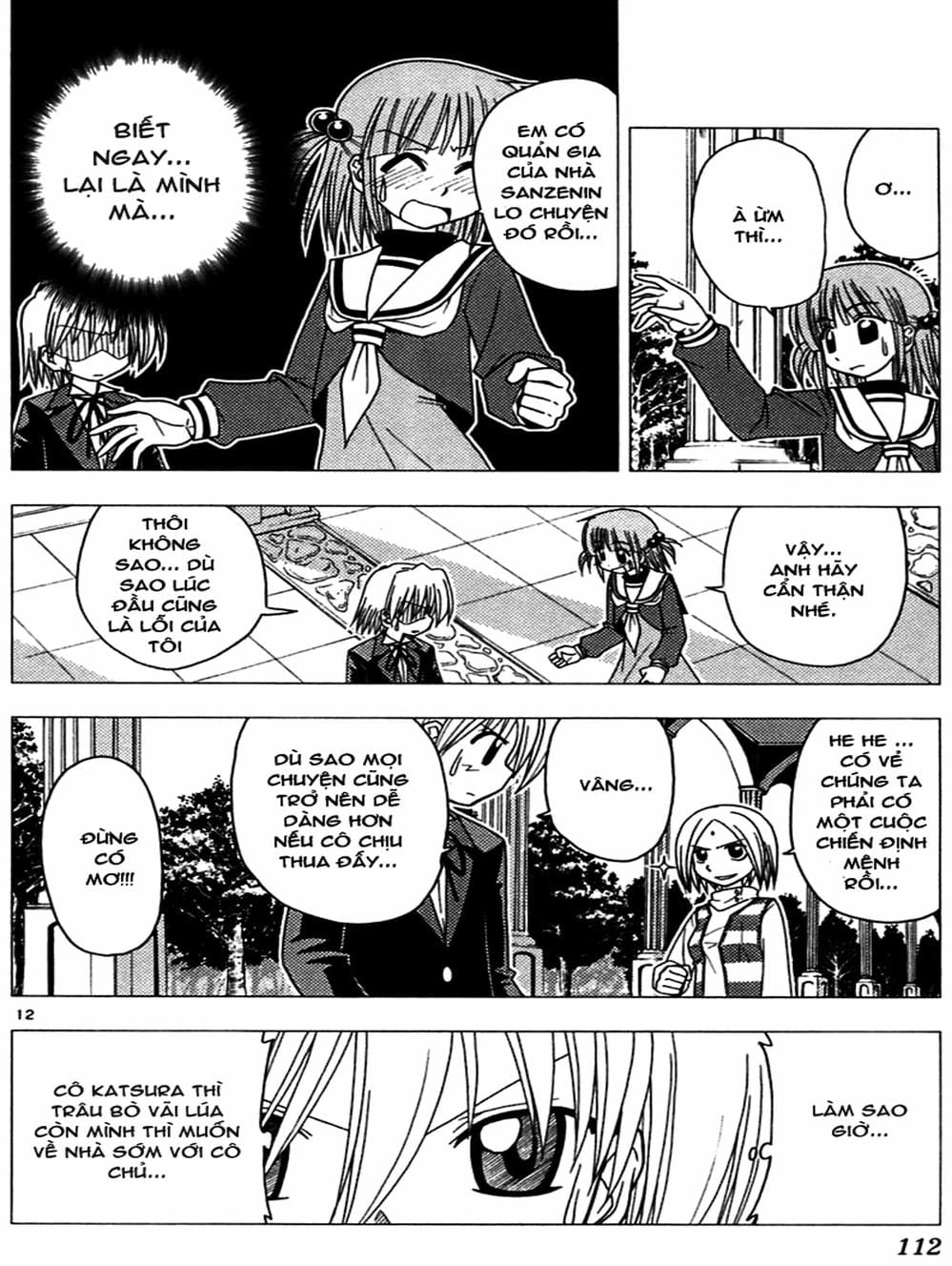 Truyện Tranh Chàng Quản Gia - Hayate No Gotoku trang 4