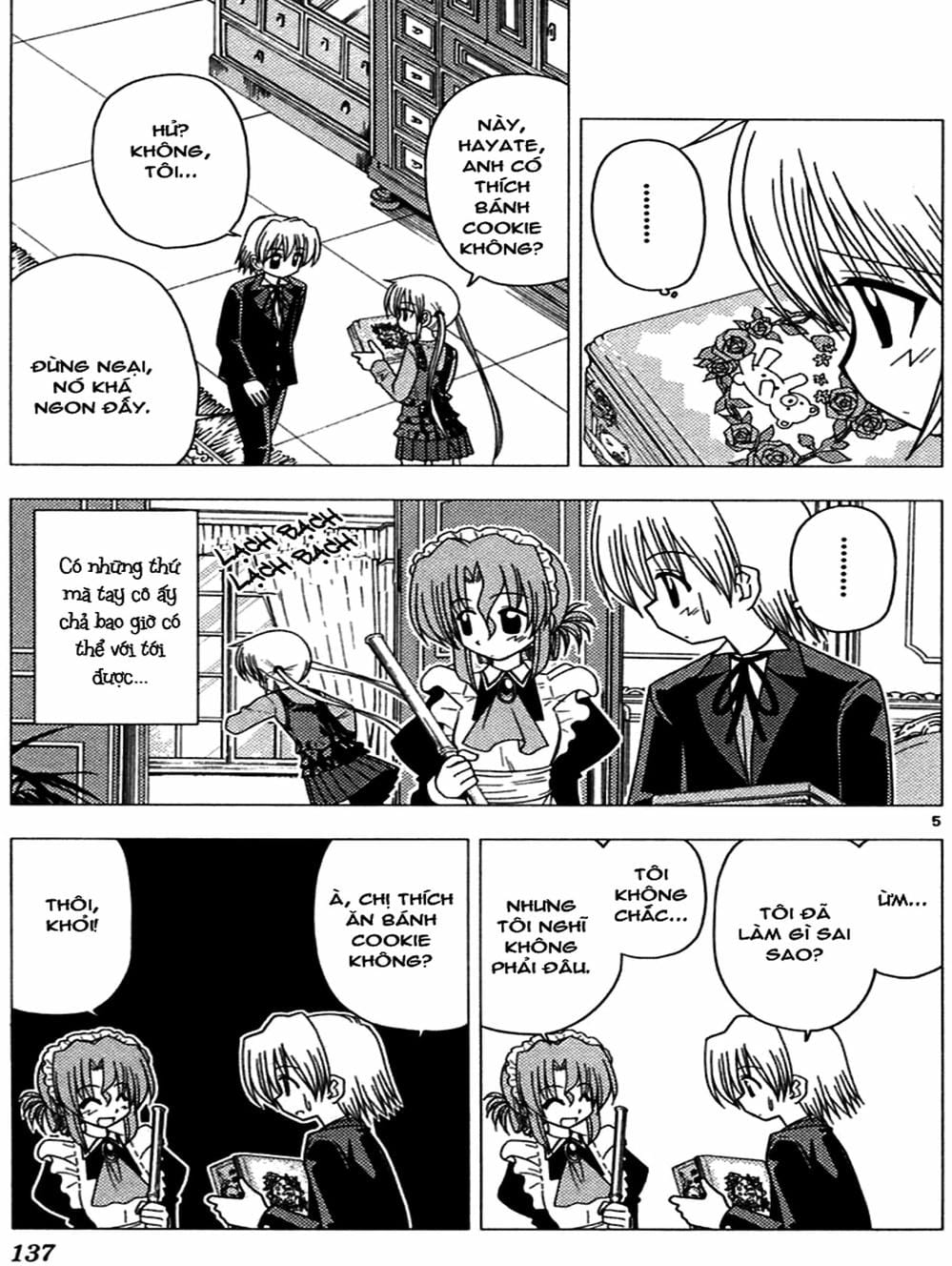 Truyện Tranh Chàng Quản Gia - Hayate No Gotoku trang 4