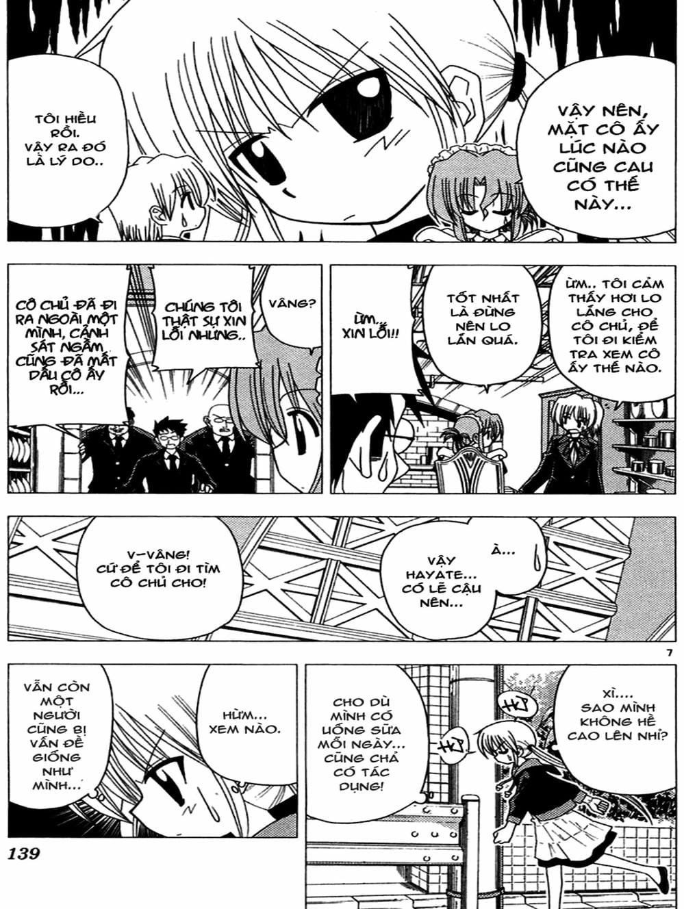 Truyện Tranh Chàng Quản Gia - Hayate No Gotoku trang 4