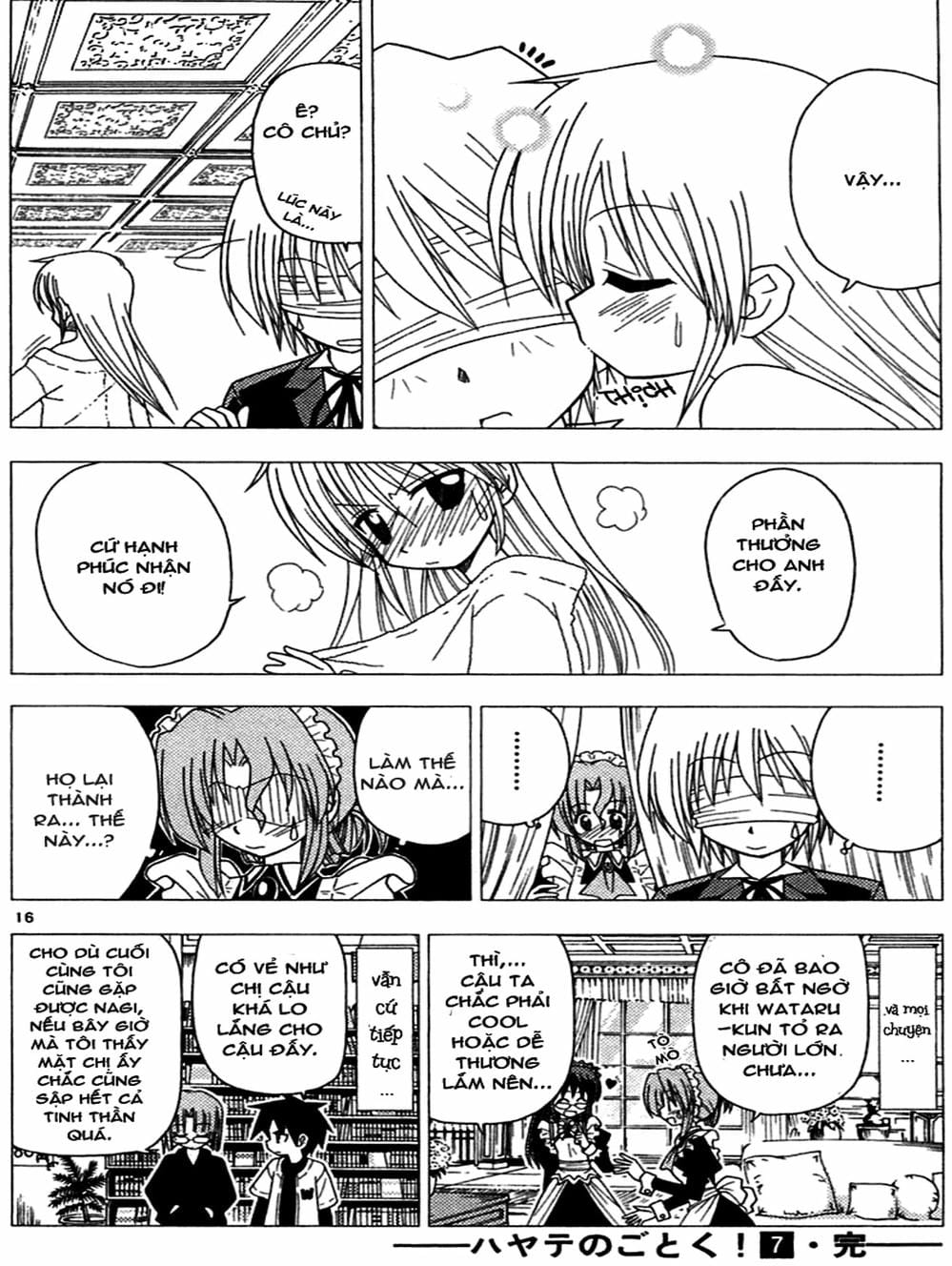 Truyện Tranh Chàng Quản Gia - Hayate No Gotoku trang 4