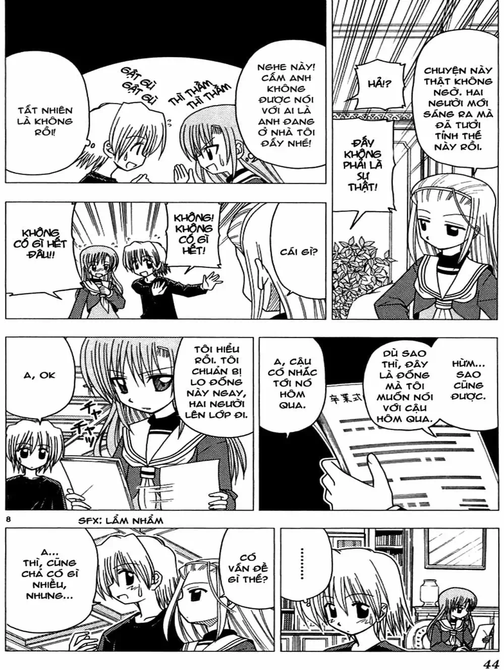 Truyện Tranh Chàng Quản Gia - Hayate No Gotoku trang 4