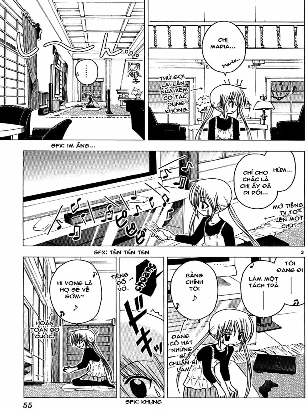 Truyện Tranh Chàng Quản Gia - Hayate No Gotoku trang 4