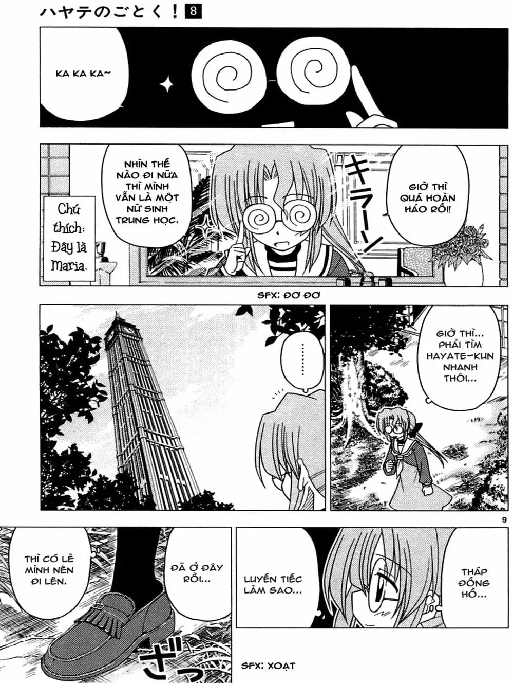 Truyện Tranh Chàng Quản Gia - Hayate No Gotoku trang 4