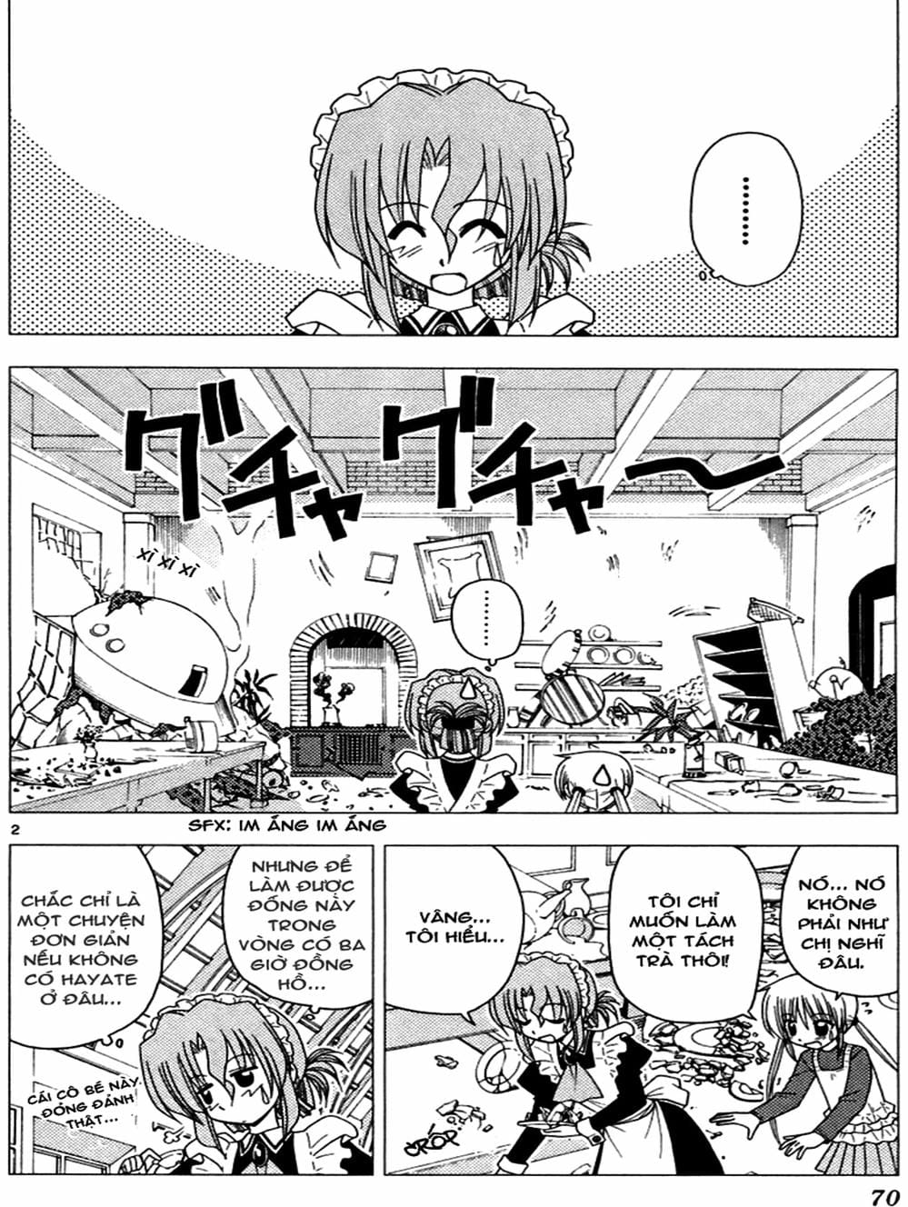 Truyện Tranh Chàng Quản Gia - Hayate No Gotoku trang 4