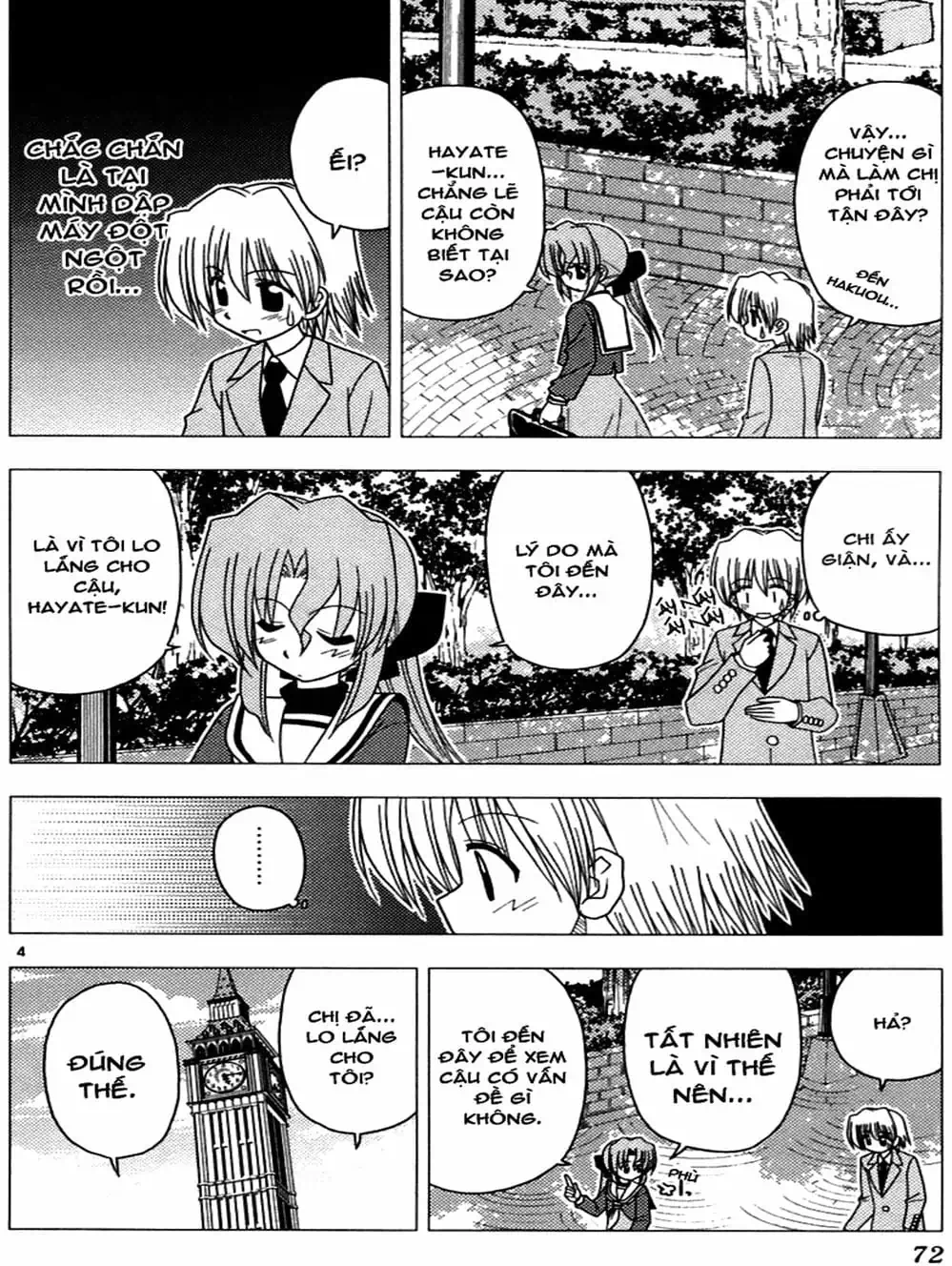 Truyện Tranh Chàng Quản Gia - Hayate No Gotoku trang 4