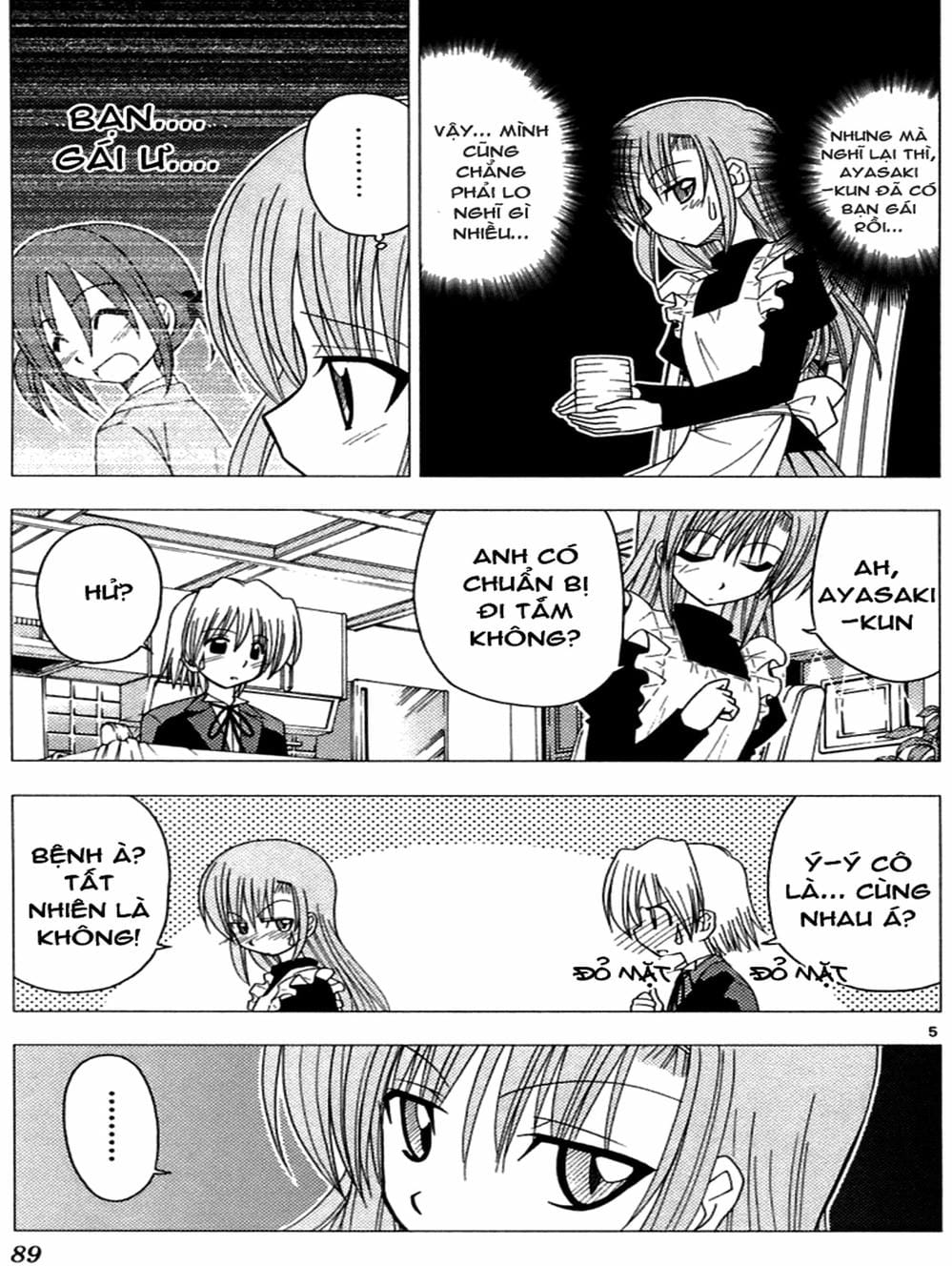 Truyện Tranh Chàng Quản Gia - Hayate No Gotoku trang 4