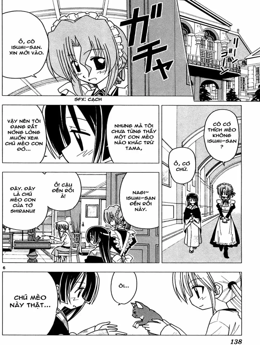 Truyện Tranh Chàng Quản Gia - Hayate No Gotoku trang 4