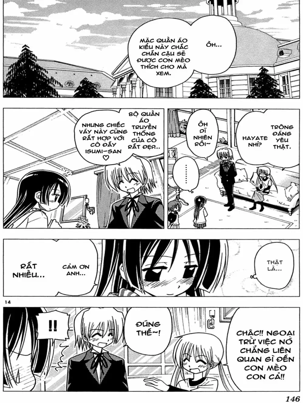 Truyện Tranh Chàng Quản Gia - Hayate No Gotoku trang 4