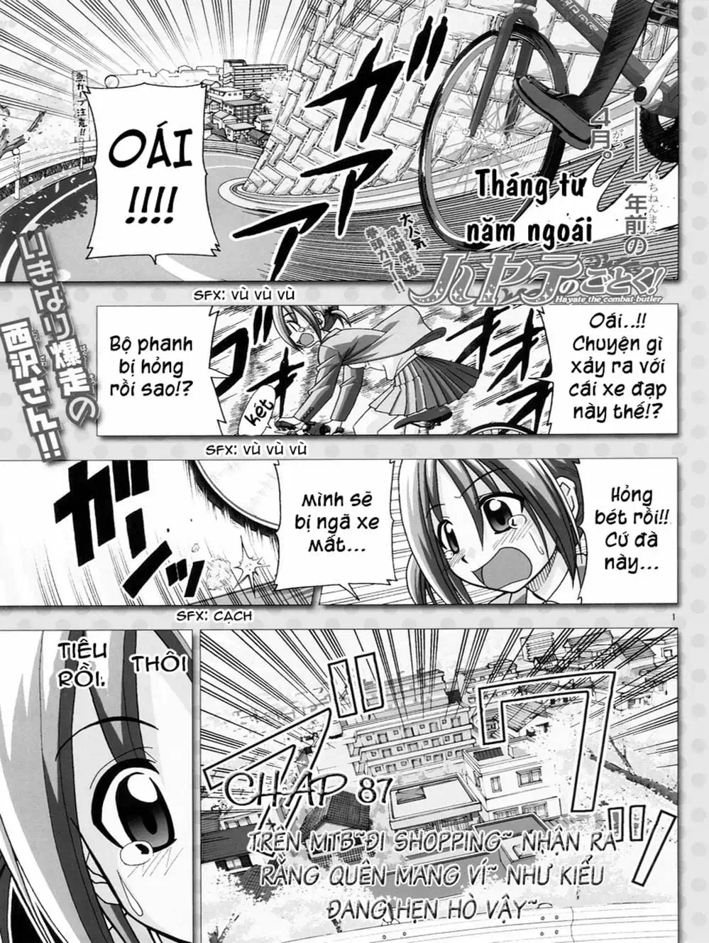 Truyện Tranh Chàng Quản Gia - Hayate No Gotoku trang 4