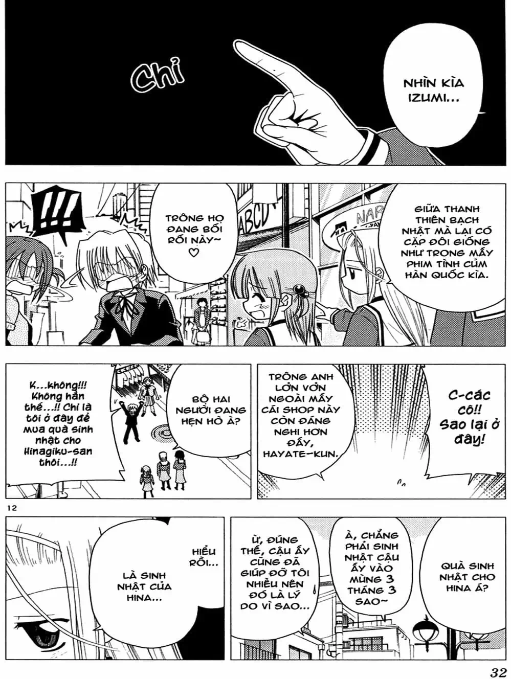 Truyện Tranh Chàng Quản Gia - Hayate No Gotoku trang 4