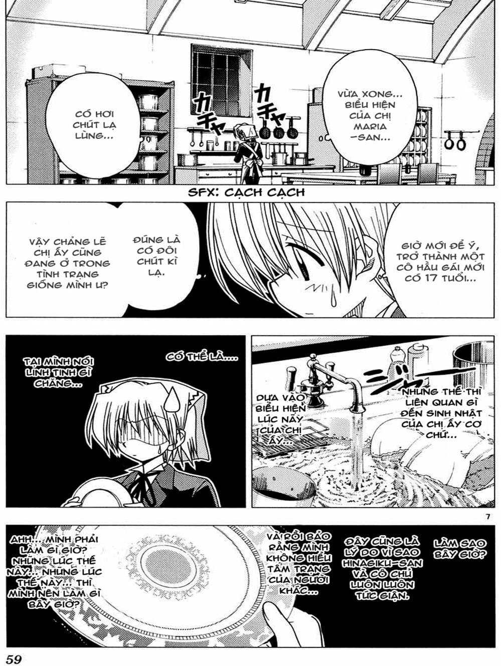 Truyện Tranh Chàng Quản Gia - Hayate No Gotoku trang 4