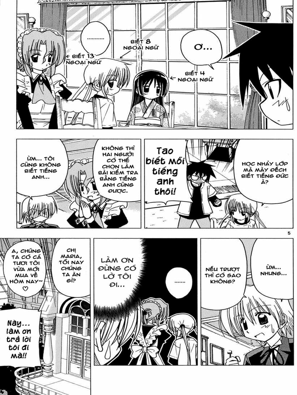 Truyện Tranh Chàng Quản Gia - Hayate No Gotoku trang 4