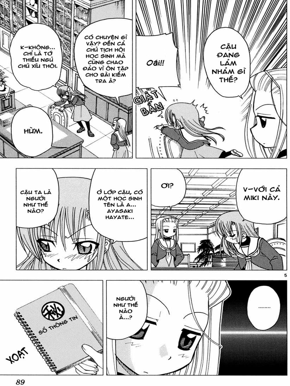 Truyện Tranh Chàng Quản Gia - Hayate No Gotoku trang 4