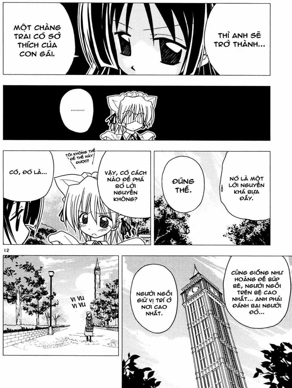 Truyện Tranh Chàng Quản Gia - Hayate No Gotoku trang 4